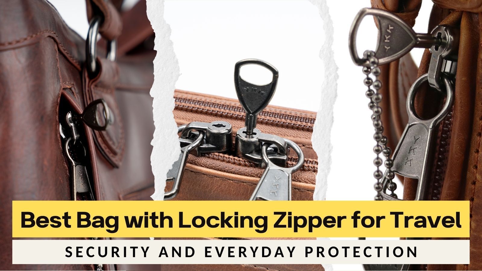 Best Bag with Locking Zipper
