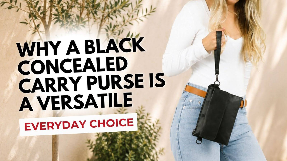 Black Concealed Carry Purse