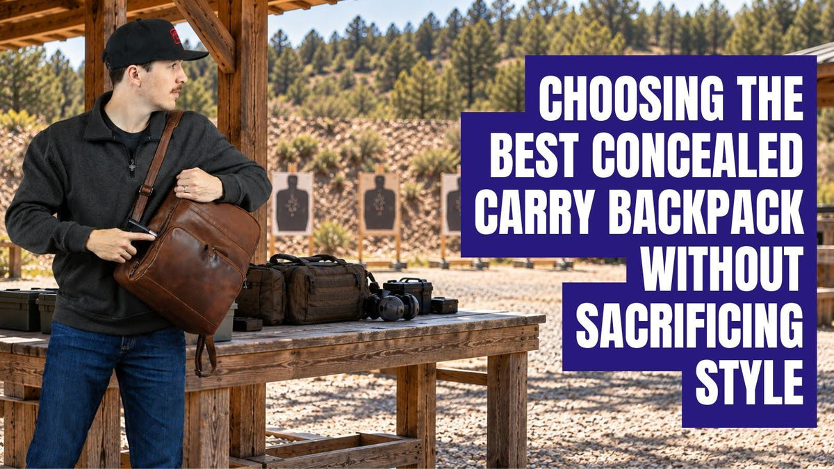 Concealed Carry Backpack