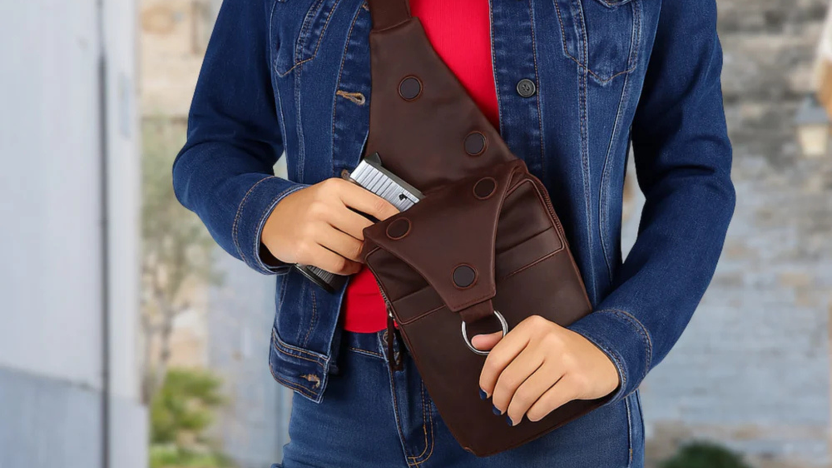 Concealed Carry Sling Bag