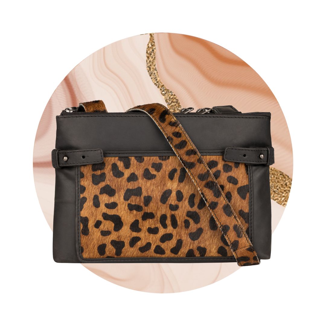 New! Compact Hair On Travel Bag