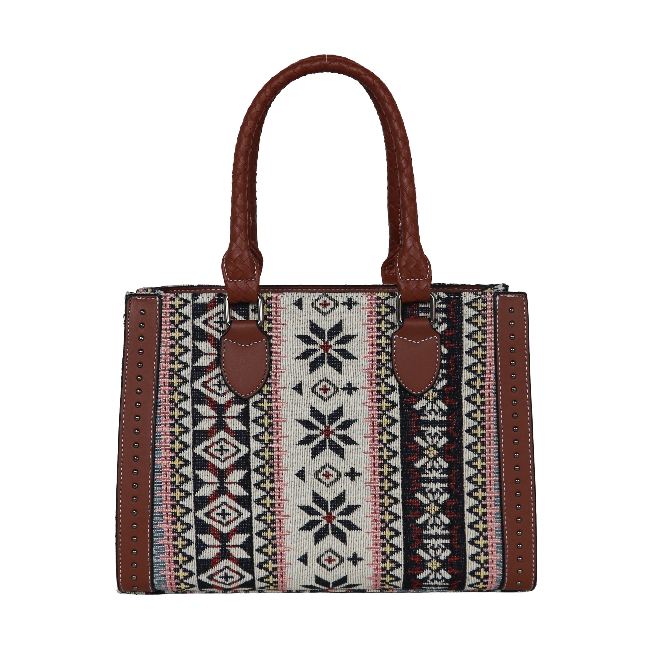 #123 Brown Navajo Satchel