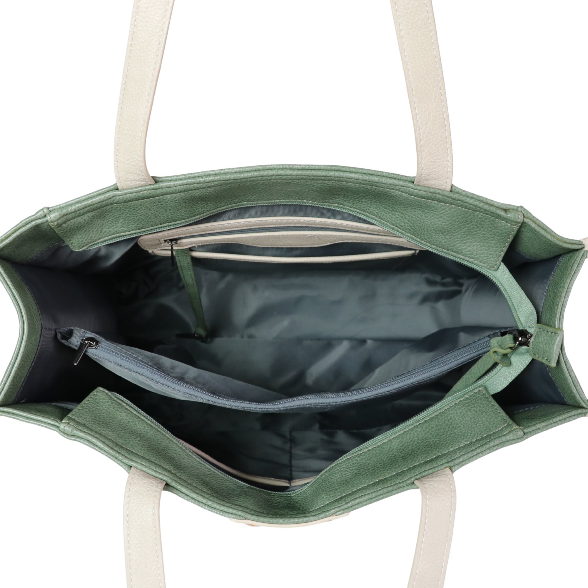 #228 Green Tote Bag (No Concealment Pocket)