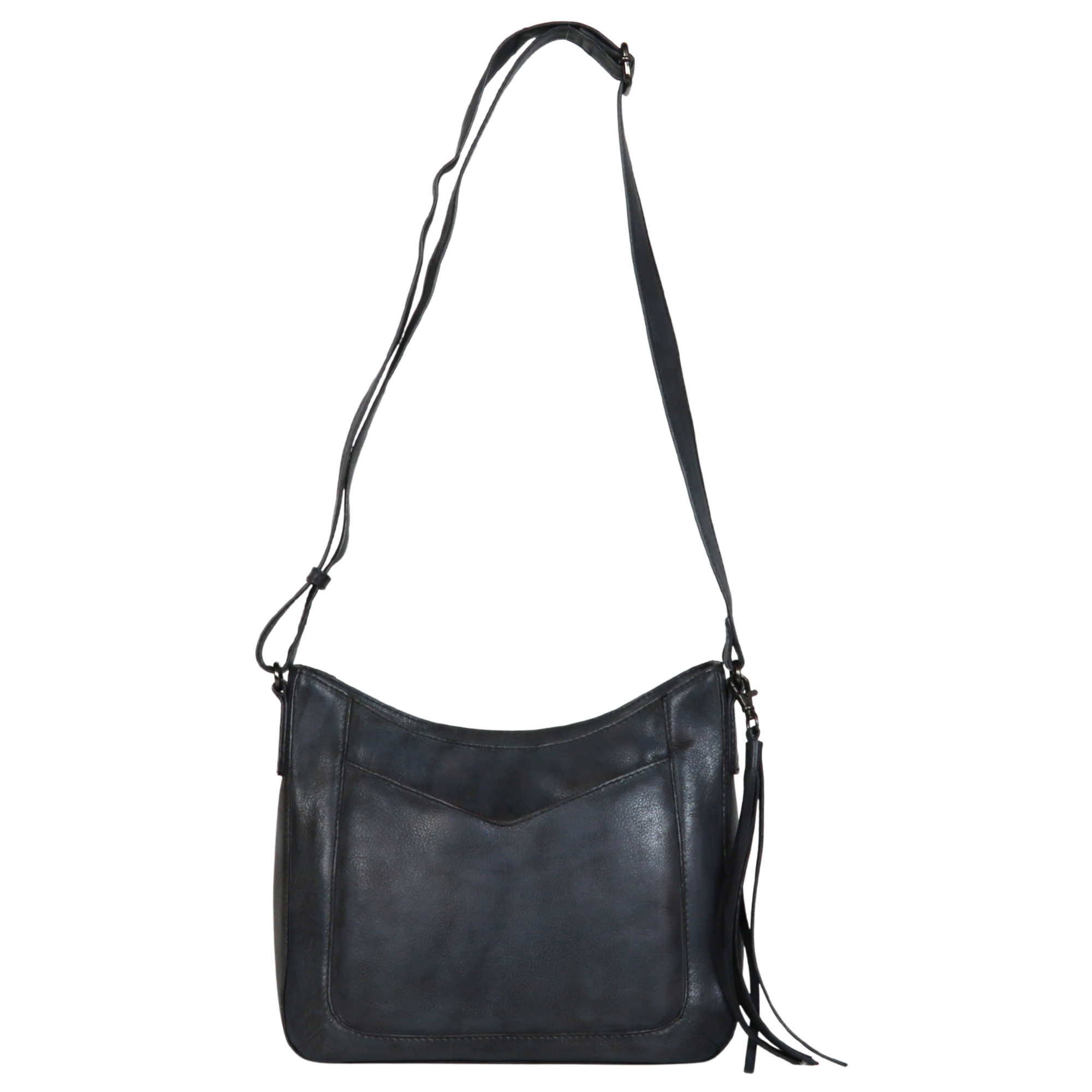 #236 Emery Concealed Carry Leather Crossbody without Locking Zippers