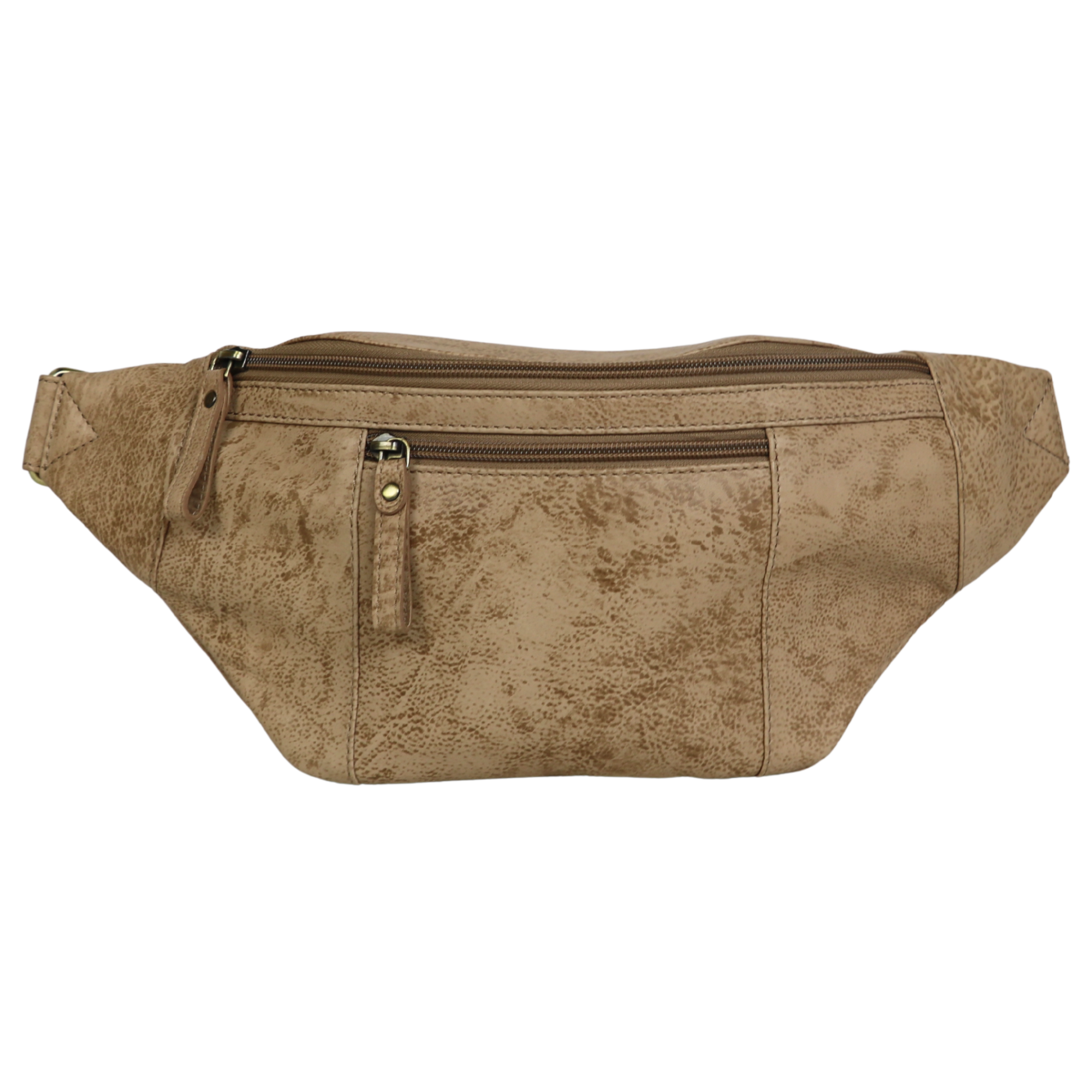 #244 Taupe Speckled Leather Charlie Concealed Carry Sling