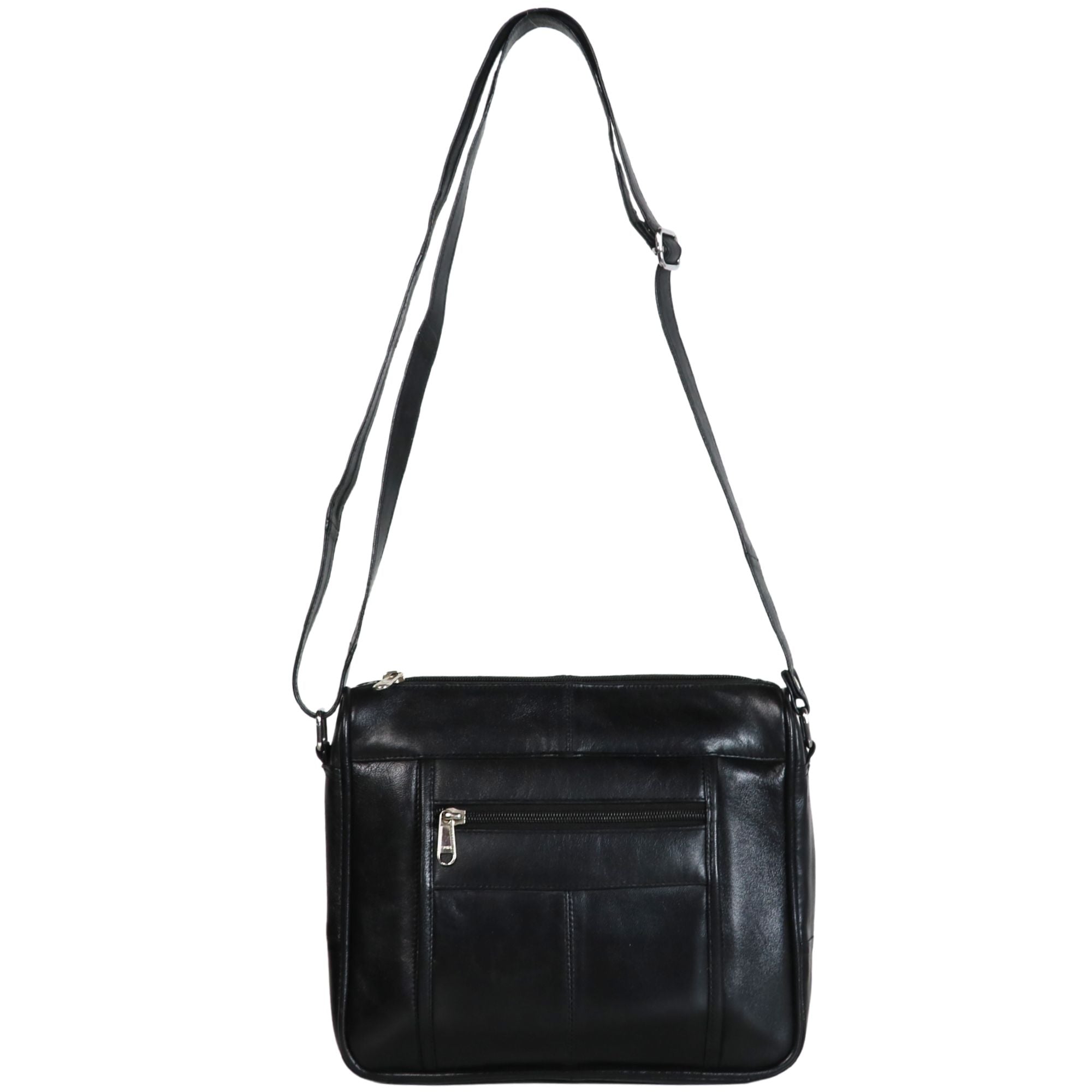 #273 Lambskin Concealed Carry Crossbody with Zipper Pocket