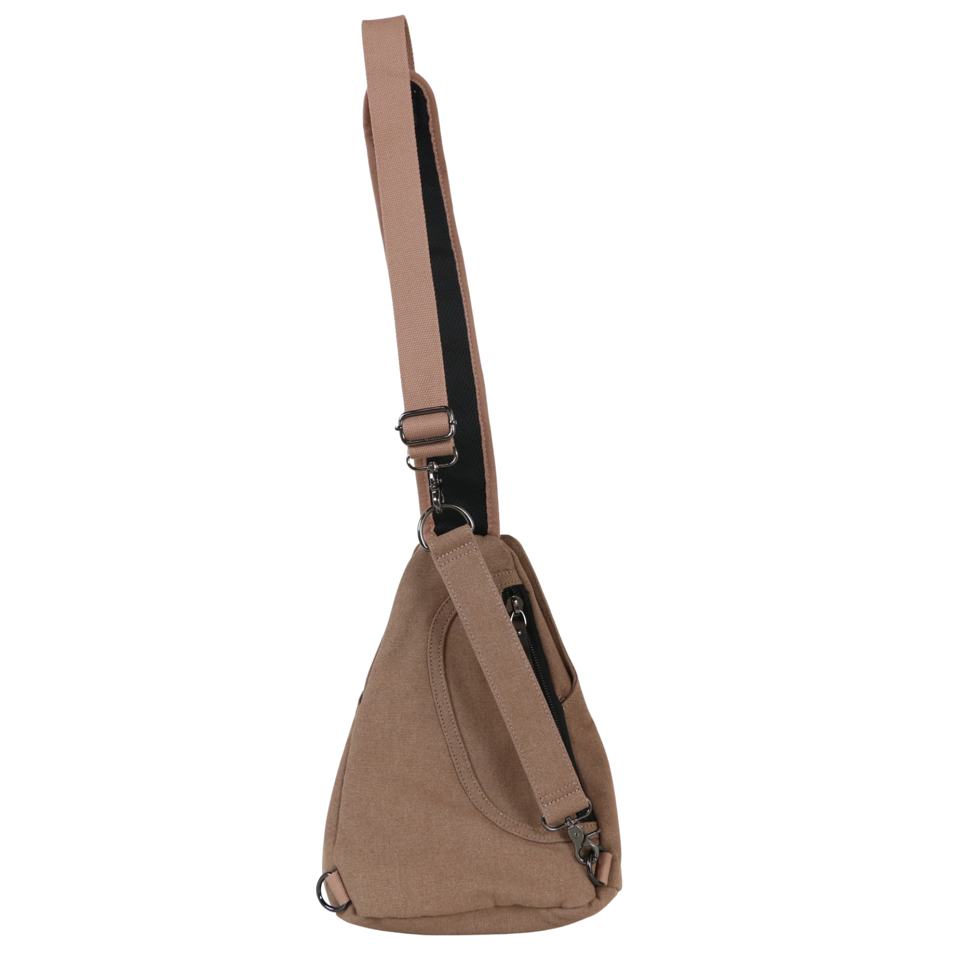 Brown sling bag