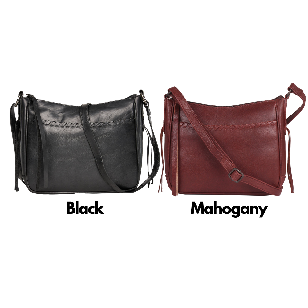 -SALE- Concealed Carry Callie Leather Crossbody by Lady Conceal