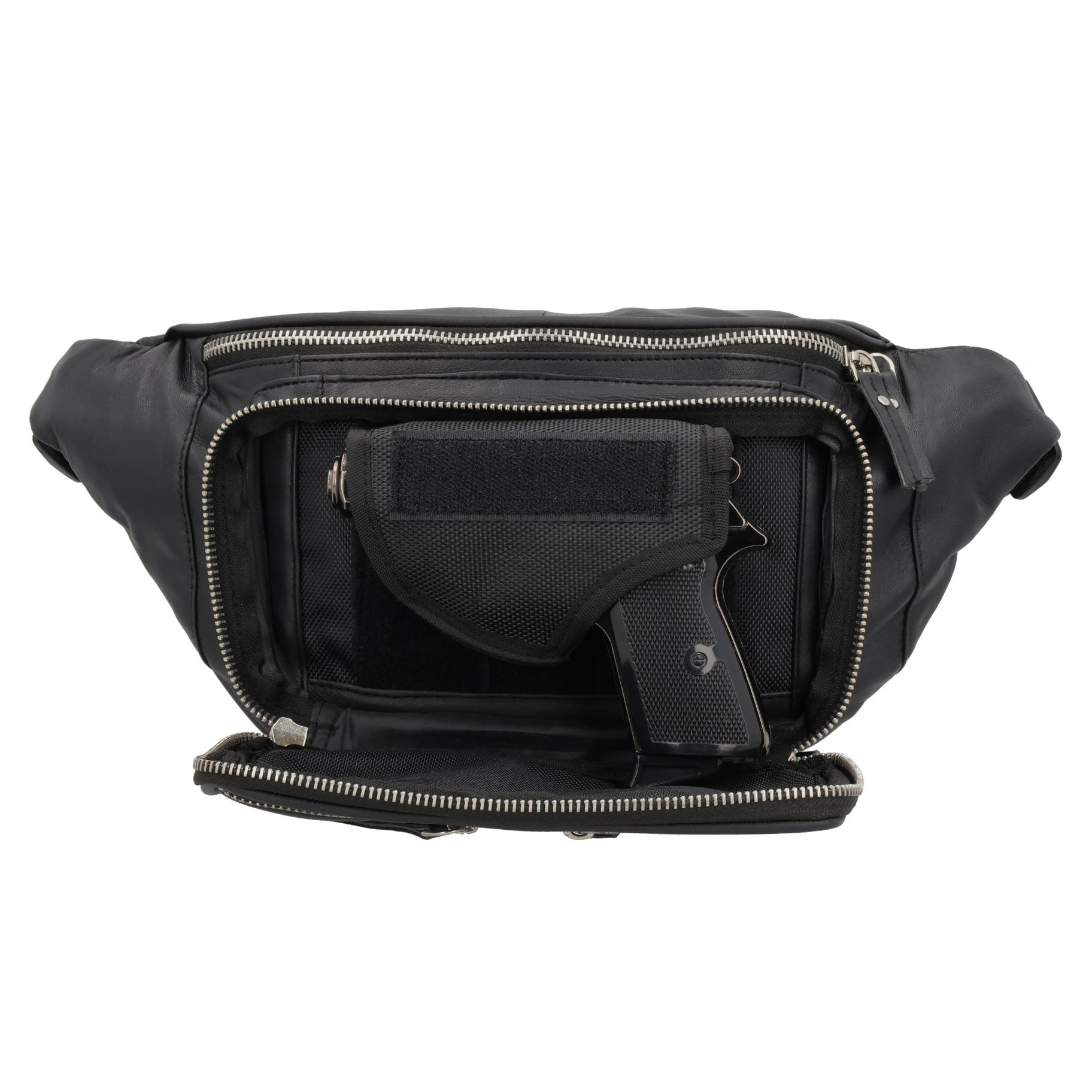 Unisex fanny pack Gun Leather Bag, Gun belt bag for men and women, Universal Holster Gun Bag, Concealed Carry Jessie Unisex Lambskin Belt Bag, DS Conceal, Outdoor Conceal Carry, best gun carrying sling, best gun carrying fanny pack