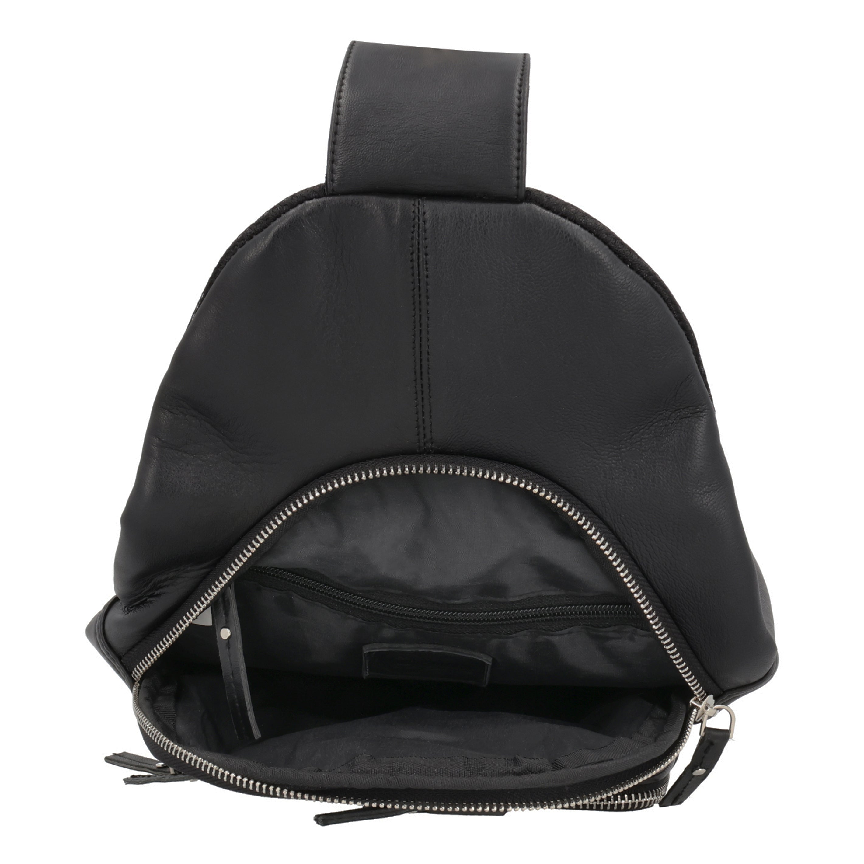 Concealed Carry Weston Lambskin Sling by DS Conceal - Universal Holster Backpack - Leather Pistol CCW Bag - Unisex Pistol Bag - Ambidextrous Holster Bags Lady Conceal Firearm Bags - Self Defense Bag for Gun