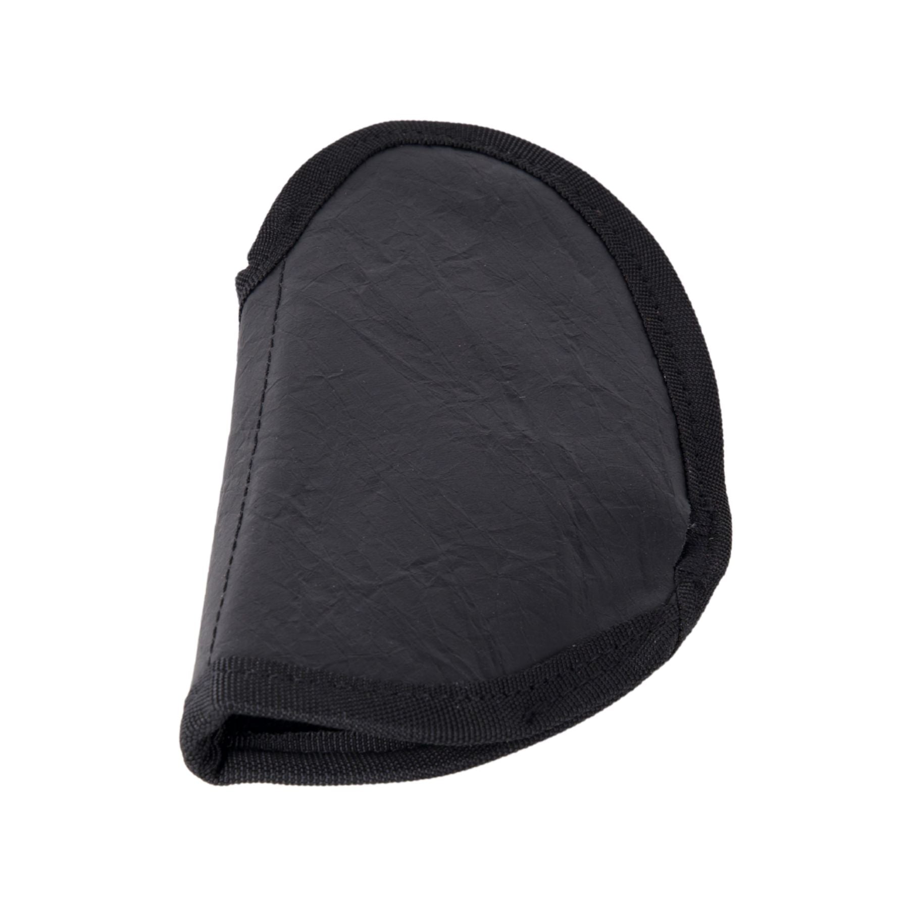 Compact black IWB holster shown clipped securely to a belt - Firearm Gifts for Men and Women