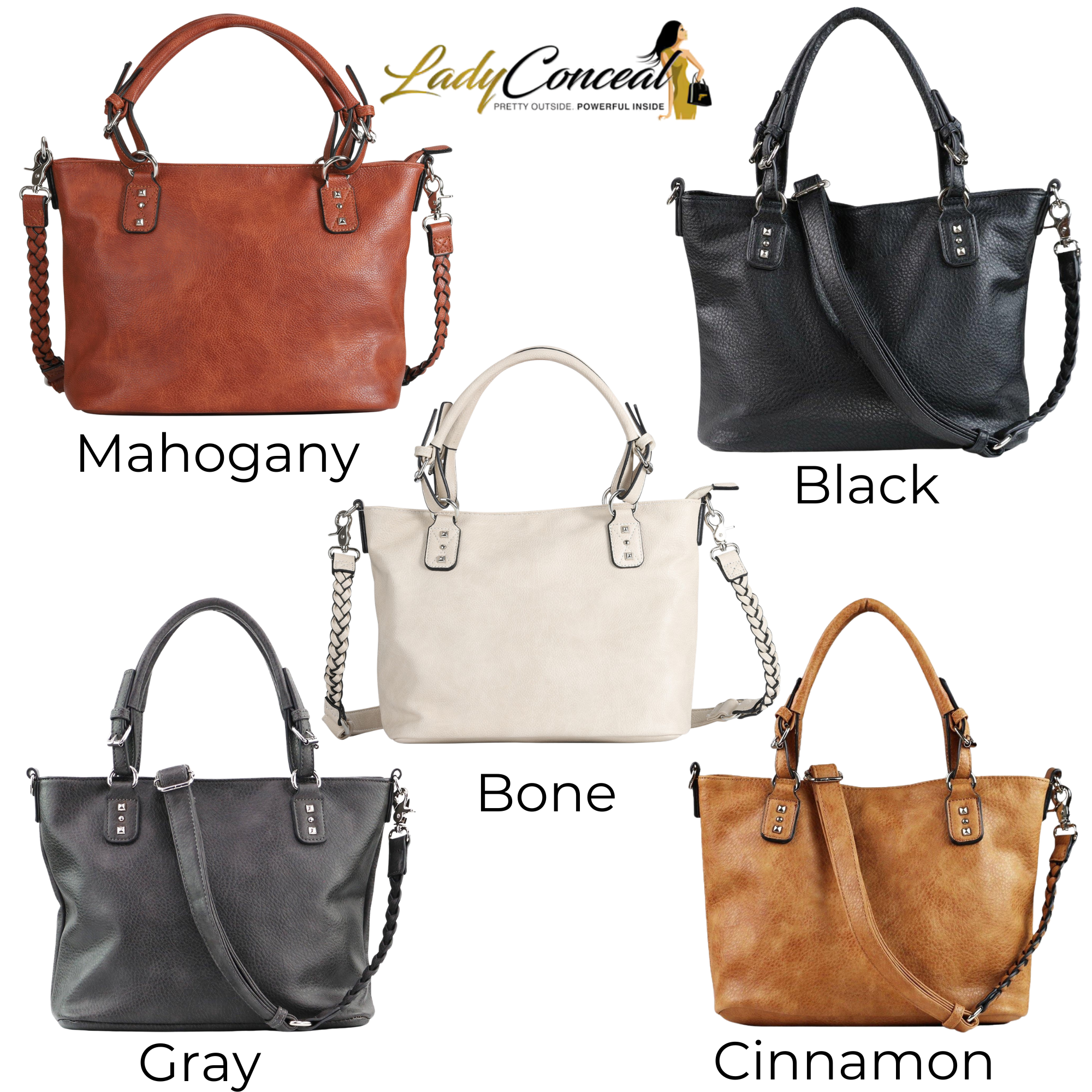 Concealed Carry Ella Satchel by Lady Conceal