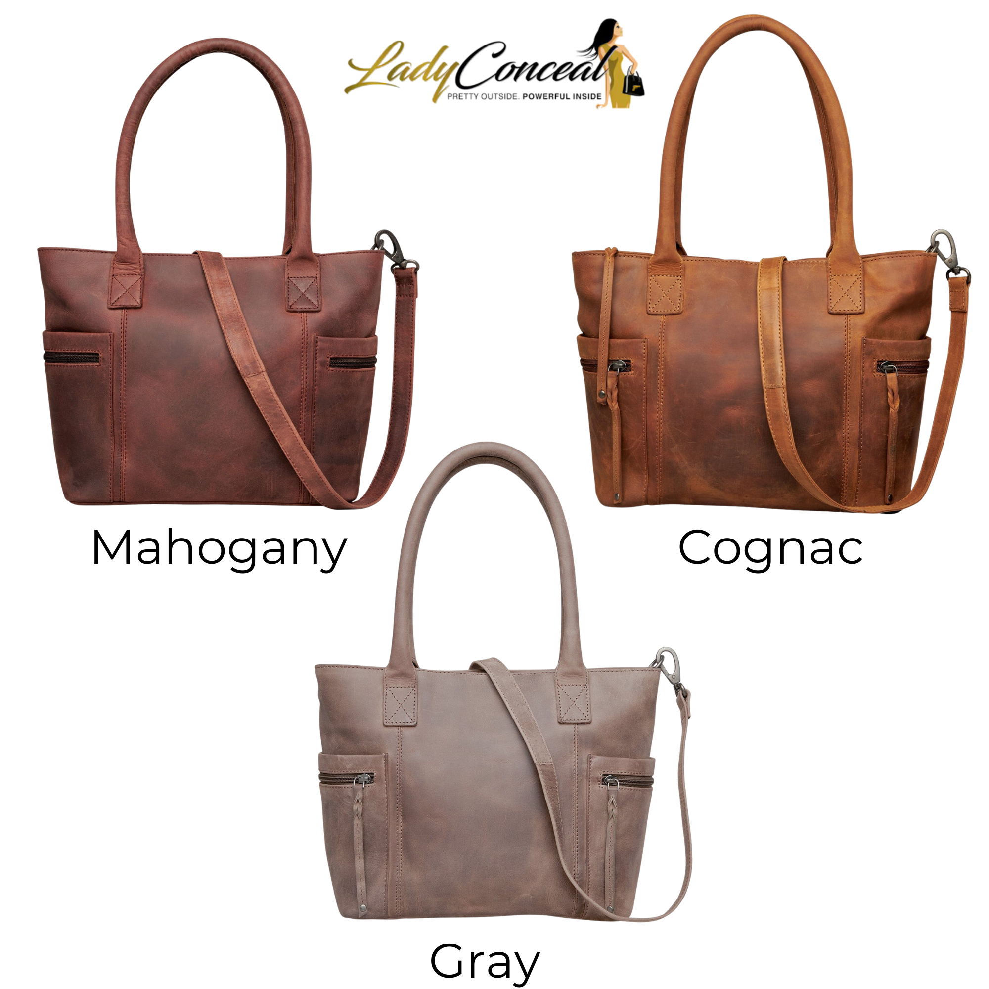 Concealed Carry Emerson Satchel by Lady Conceal