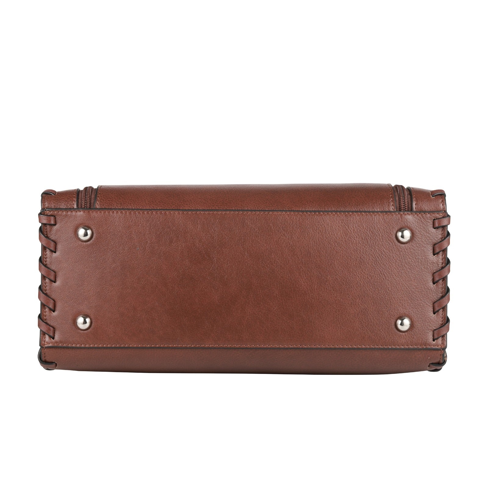Concealed Carry Emma Leather Satchel - Designer Concealed Carry Purse - YKK Locking Purse with Universal Holster - Leather Bag For Gun Owners - Easy Conceal Carry - CCW Purse for Women - Conceal and Carry purse for Handgun - Designer Luxury Conceal Carry Handbag - Handbag Gun and Pistol Bag - Handbag for concealed gun - Hidden Gun Bag