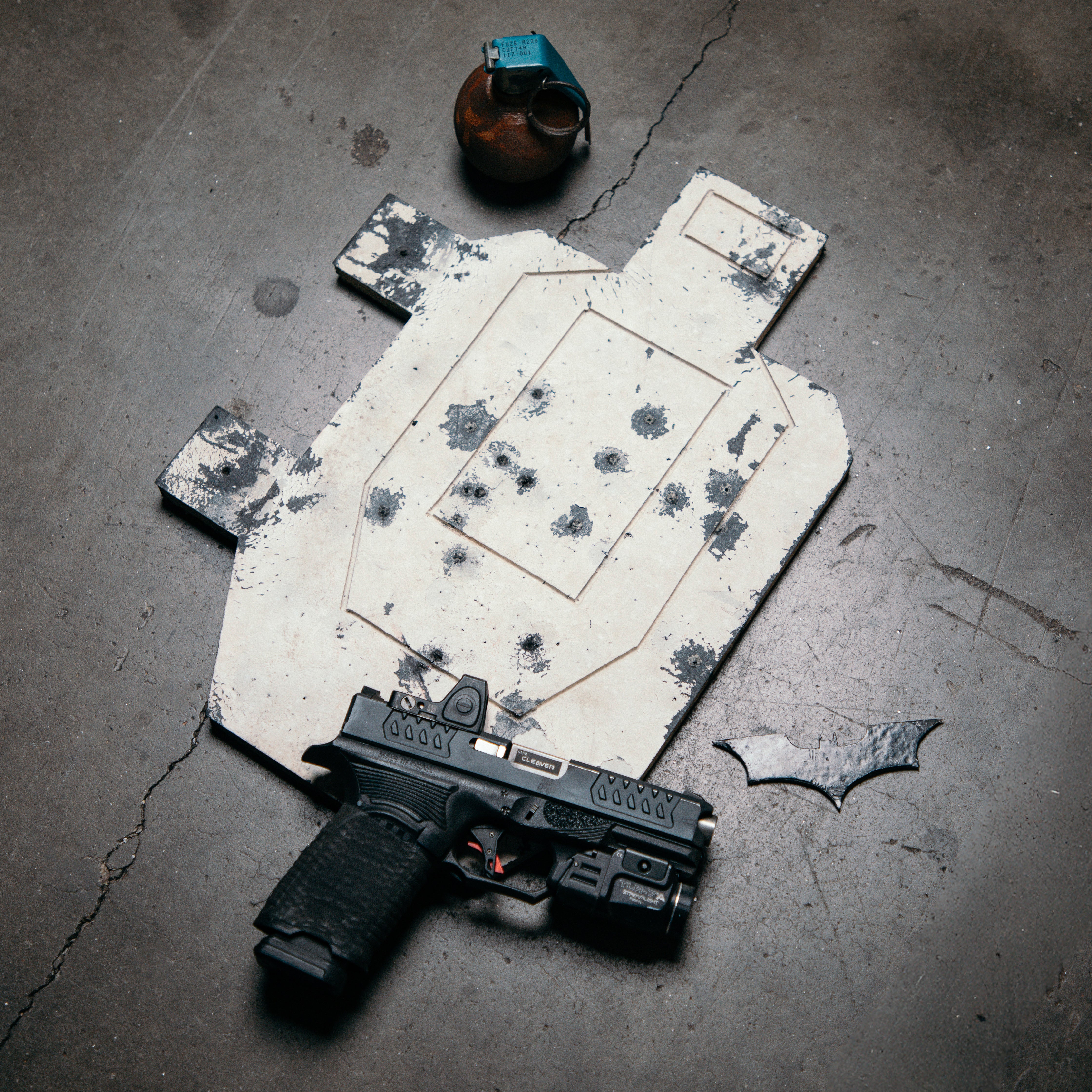 Half Size Infinity Target