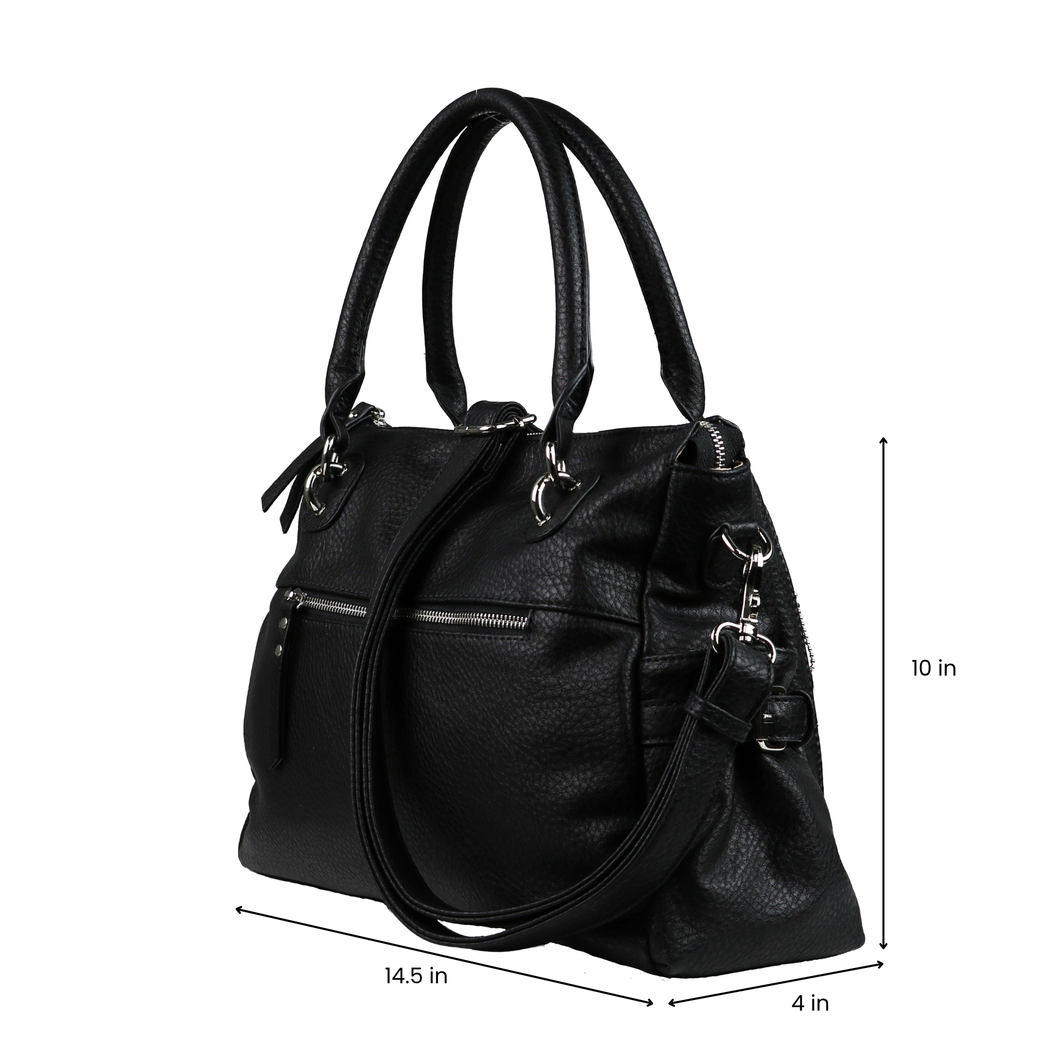 Concealed Carry Jessica Satchel - Lady Conceal - Concealed Carry Purse - Lady Conceal Concealed Carry Jessica Satchel - Lady Conceal - Concealed Carry Purse - Lady Conceal - Designer Purse for Gun Owners - CCW stylish Bag - Locking Gun Bag