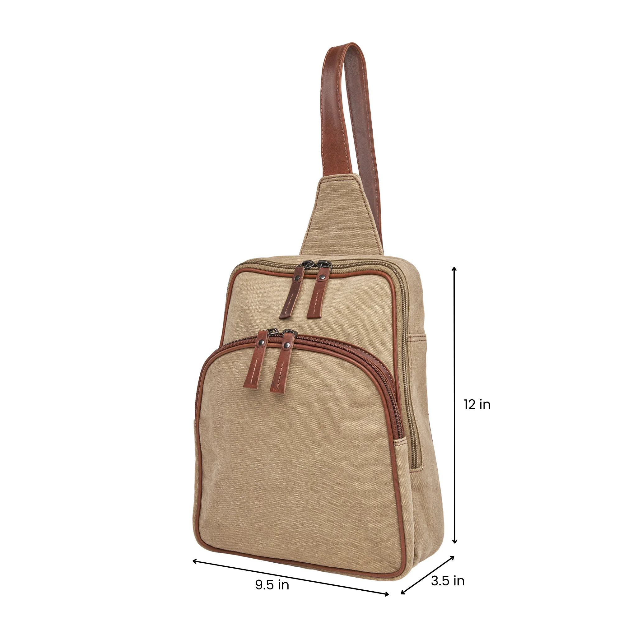 Concealed Carry Unisex Kennedy Canvas Sling Backpack - Gun Gift for Women - CCW Stylish Bag - Women's Conceal Carry Purse for Firearm - Women Gun Users - gun carrier backpack - best gun carrying backpack- best gun carry backpack - Pistol and Firearm Bag - Western Hide Backpack - Boho Stylish Backpack for Women - Universal Holster Bag - Marley Unisex Backpack - Women's Concealed Carry Bagpack - premium leather backpack