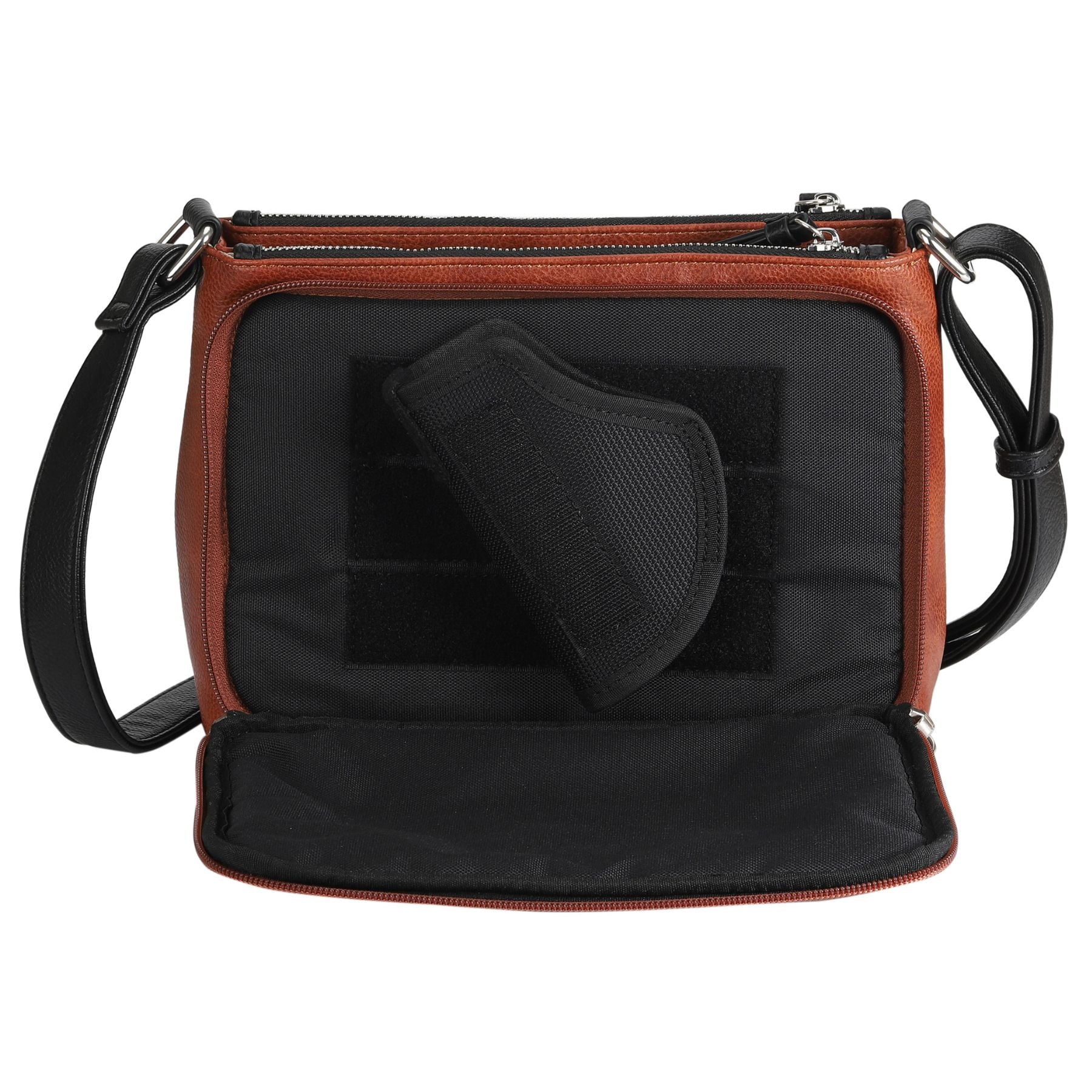 Concealed Carry Hailey Crossbody - Lady Conceal - soft leather shoulder bags for women's - crossbody bags for everyday use - most popular crossbody bag - crossbody bags for guns - crossbody handgun bag - Unique Hide Purse - Conceal Carry Western Purse - Stylish Carry Evelyn Leather Bag - Bag for Conceal Carrying Women - - Gun Bag for Women