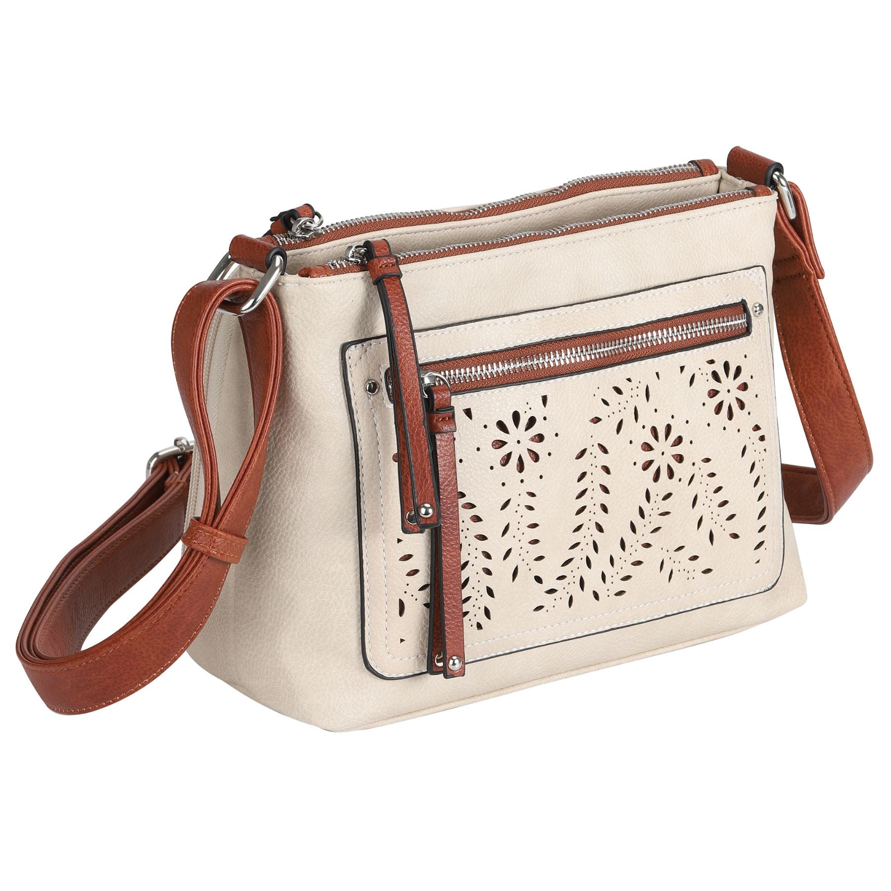 Concealed Carry Hailey Crossbody - Lady Conceal - soft leather shoulder bags for women's - crossbody bags for everyday use - most popular crossbody bag - crossbody bags for guns - crossbody handgun bag - Unique Hide Purse - Conceal Carry Western Purse - Stylish Carry Evelyn Leather Bag - Bag for Conceal Carrying Women - - Gun Bag for Women