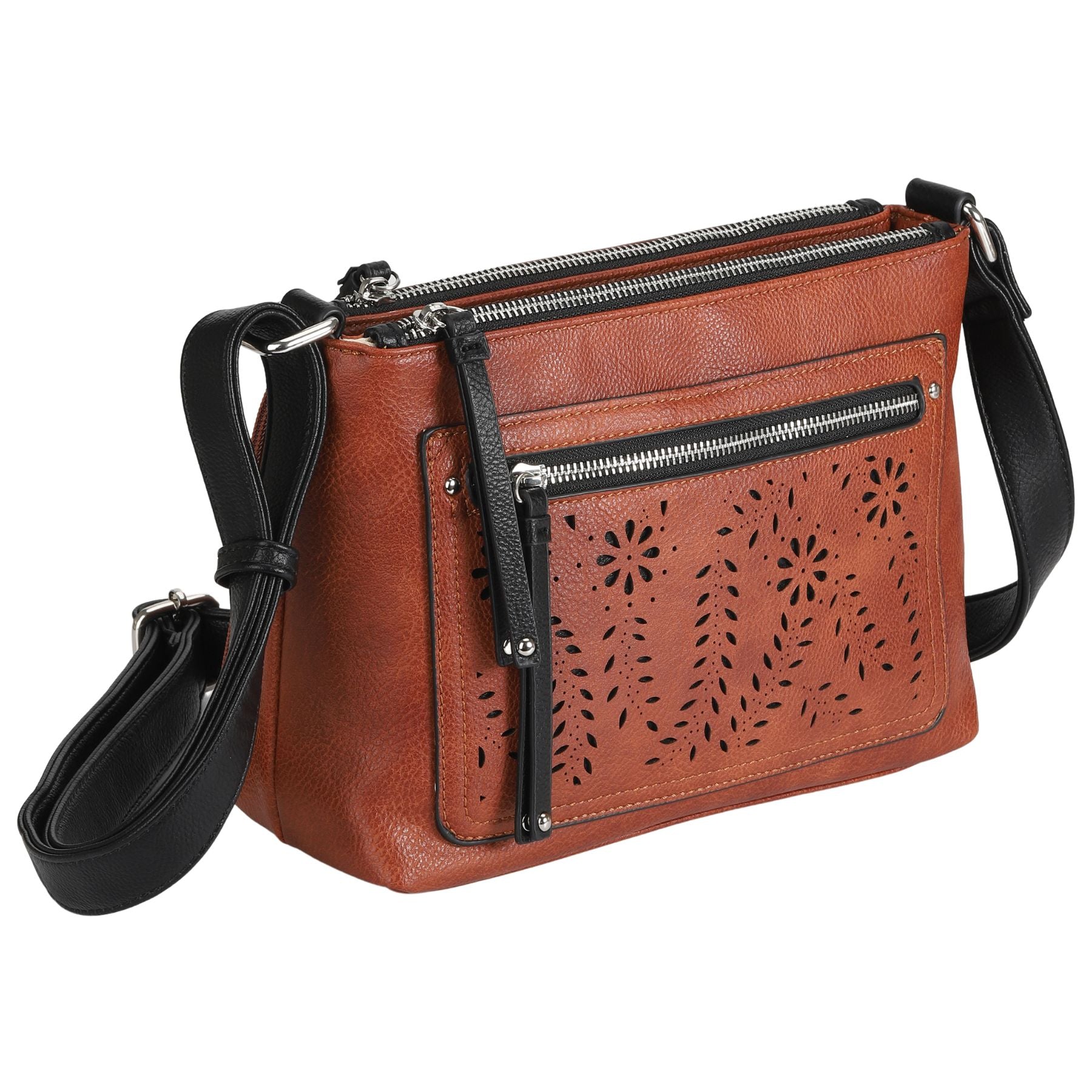 Concealed Carry Hailey Crossbody - Lady Conceal - soft leather shoulder bags for women's - crossbody bags for everyday use - most popular crossbody bag - crossbody bags for guns - crossbody handgun bag - Unique Hide Purse - Conceal Carry Western Purse - Stylish Carry Evelyn Leather Bag - Bag for Conceal Carrying Women - - Gun Bag for Women