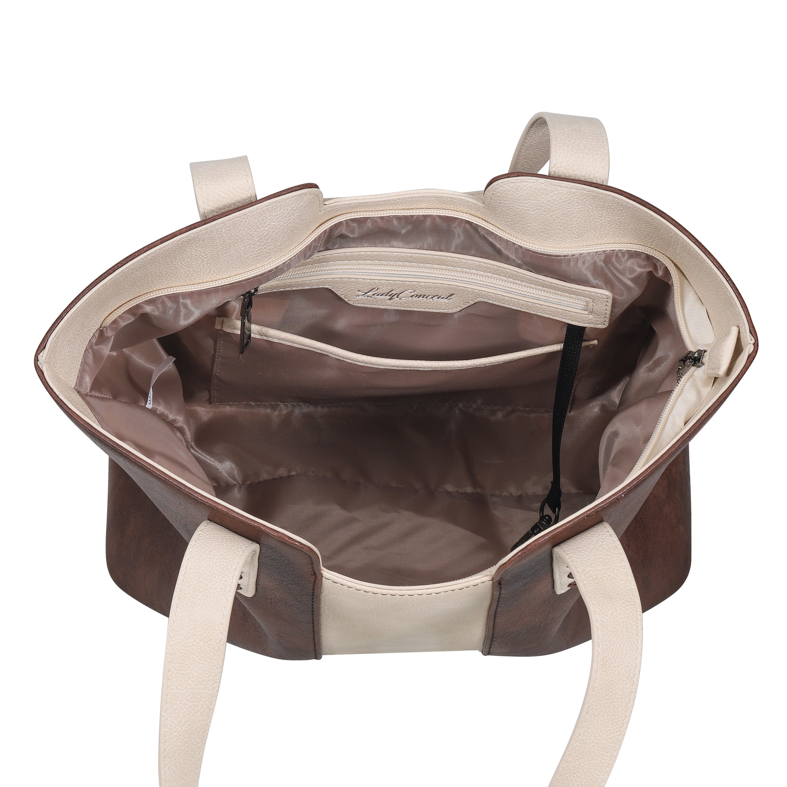 Lady Conceal Wrenly Tote concealed carry purse with stylish woven Aztec design tactical carry