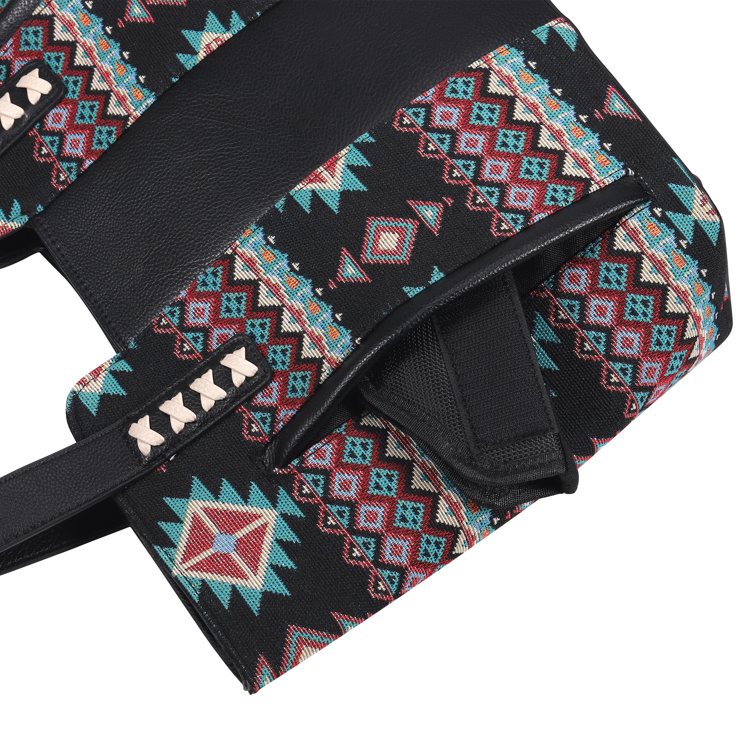 Concealed carry handbag Wrenly Tote by Lady Conceal with magnetic ambidextrous draw access