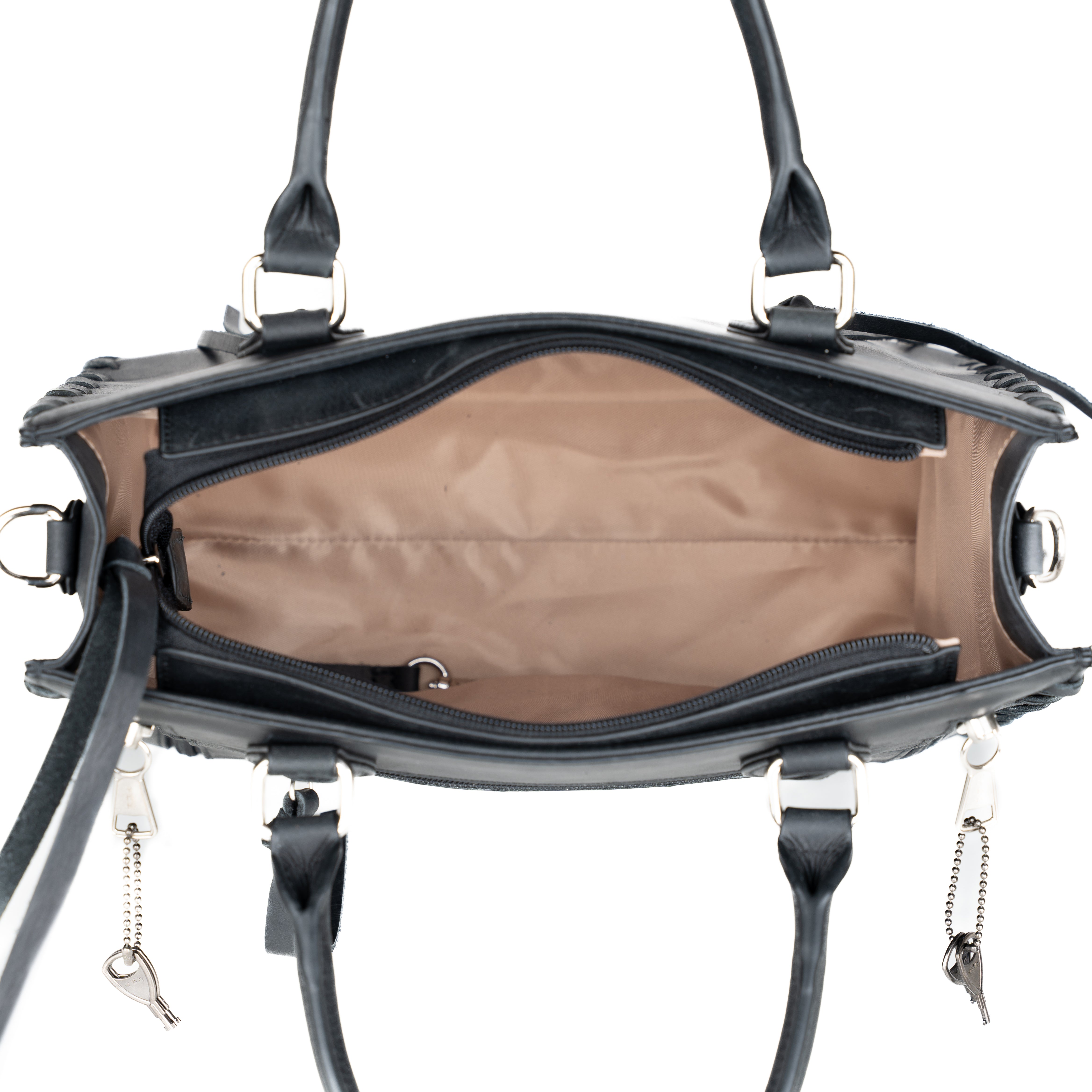 Concealed Carry Emma Leather Satchel - Designer Concealed Carry Purse - YKK Locking Purse with Universal Holster - Leather Bag For Gun Owners - Easy Conceal Carry - CCW Purse for Women - Conceal and Carry purse for Handgun - Designer Luxury Conceal Carry Handbag - Handbag Gun and Pistol Bag - Handbag for concealed gun - Hidden Gun Bag