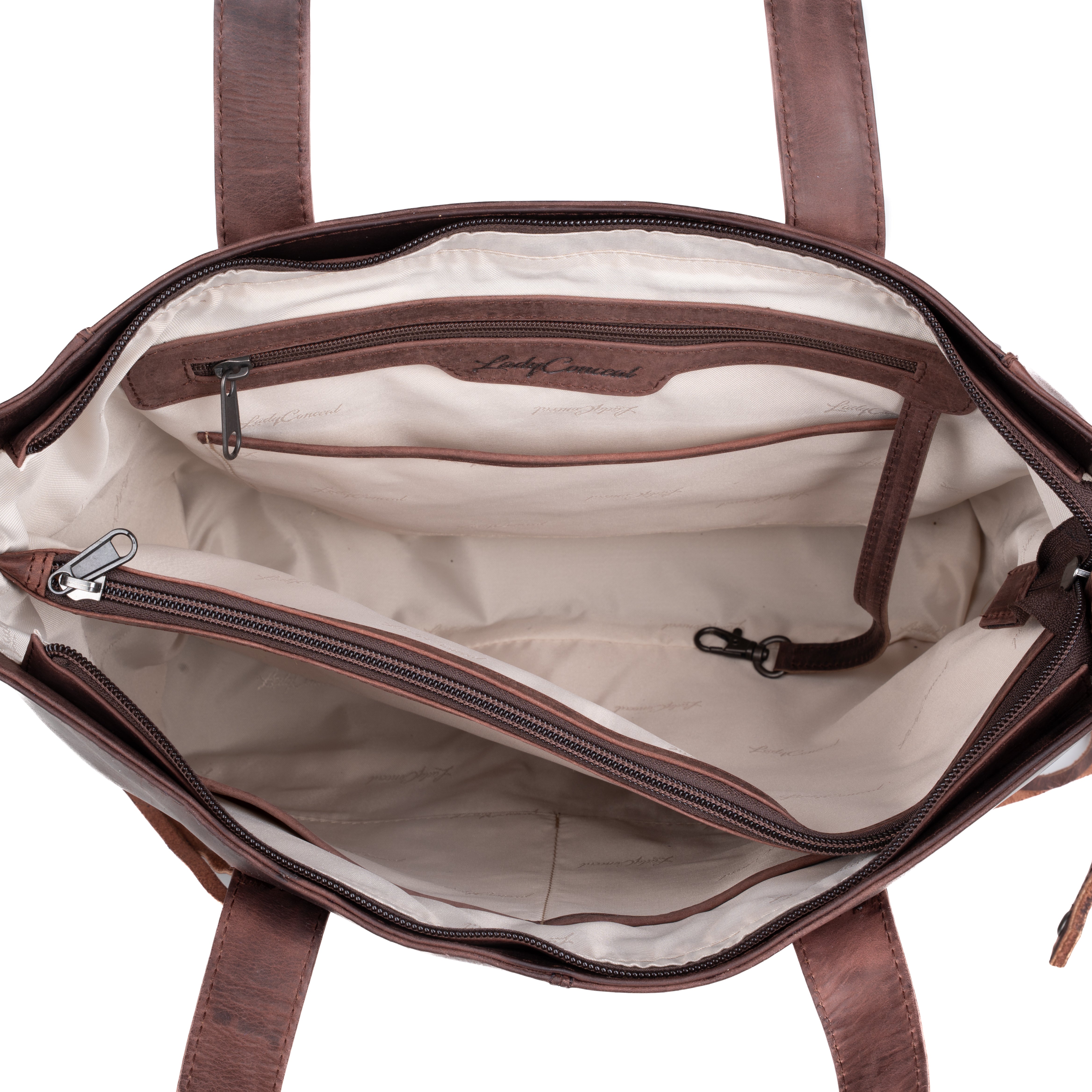 Concealed Carry Reagan Medium Leather Tote - Lady Conceal - Concealed Carry Purse - Designer Luxury Leather Carry Handbag - carry Handbag for gun carry - Unique Tote gun Handbag - designer backpack purse - designer purse sale - designer purse sales - womens designer purse sale - Peyton Leather Tote - designer lady purse concealed carry gun Handbag - concealed carry Handbag for woman- Easy Conceal Carry and Draw Purse -