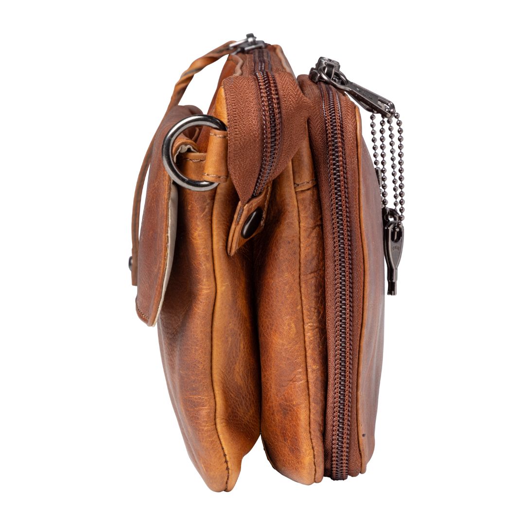 Natasha Concealed Carry Cognac Mahogany