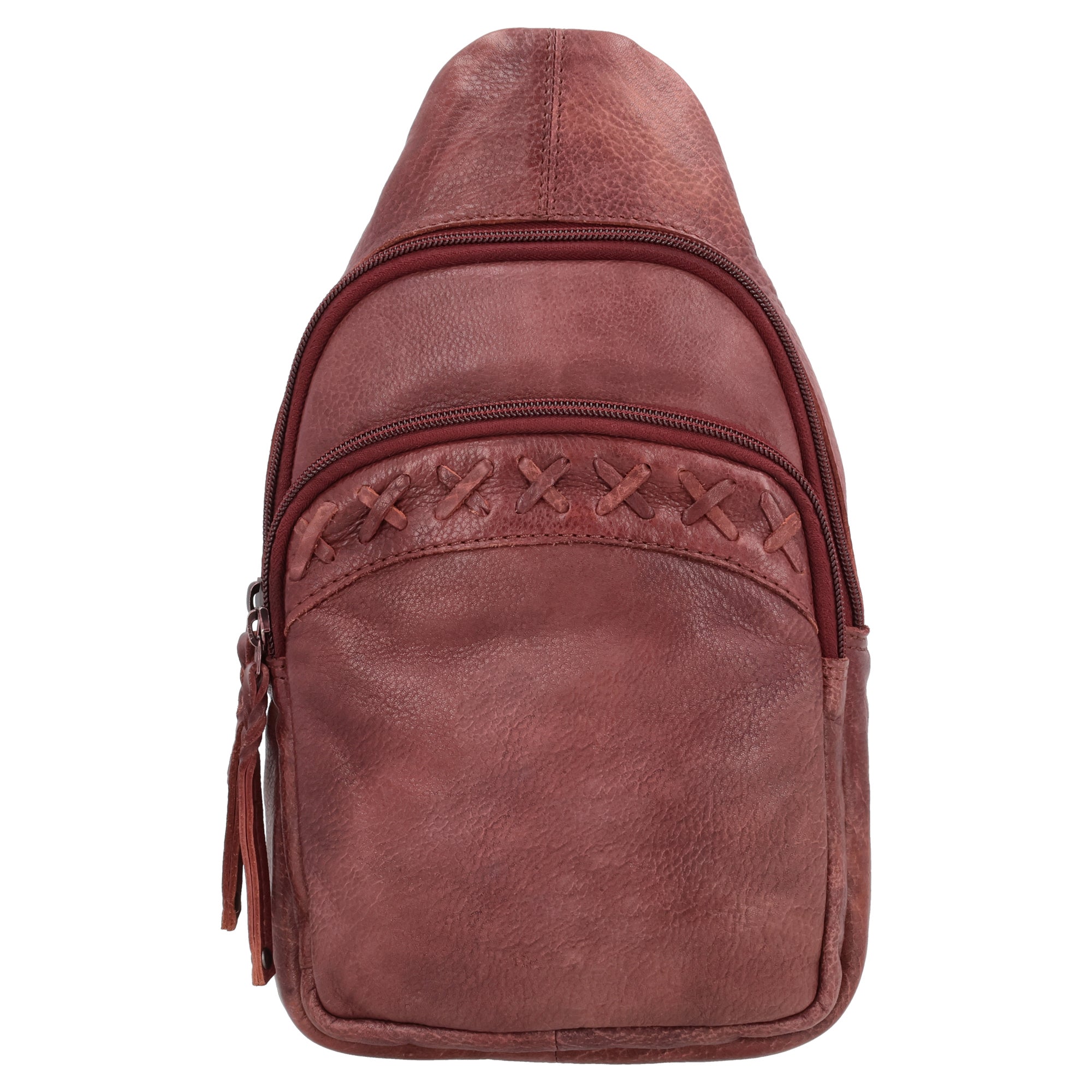Unisex Sling Gun Leather Bag - Gun Bag for Plus Size - Universal Holster Gun Bag - bag for medium and Large Gun _ Taylor Sling Gun Backpack by Lady Conceal