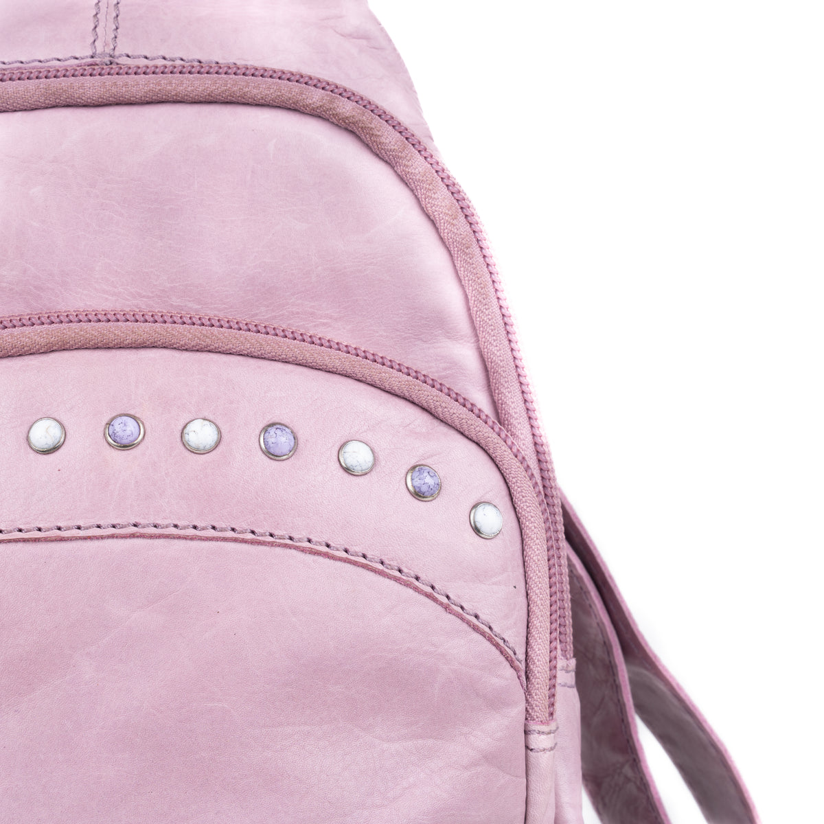 Concealed Carry Haven Sling Leather Backpack by Lady Conceal - Jeweled Leather Backpack -Universal Holster Backpack - Leather Gun Safe Bag - Ambidextrous - Tactical ED Carry Bag- CCW Purse - Womens Gun Bag - Ambidextrous Concealed Carry - Locking Gun Safe - Lady Concealed Carry