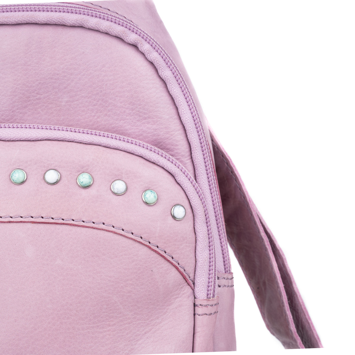 Concealed Carry Haven Sling Leather Backpack by Lady Conceal - Jeweled Leather Backpack -Universal Holster Backpack - Leather Gun Safe Bag - Ambidextrous - Tactical ED Carry Bag- CCW Purse - Womens Gun Bag - Ambidextrous Concealed Carry - Locking Gun Safe - Lady Concealed Carry