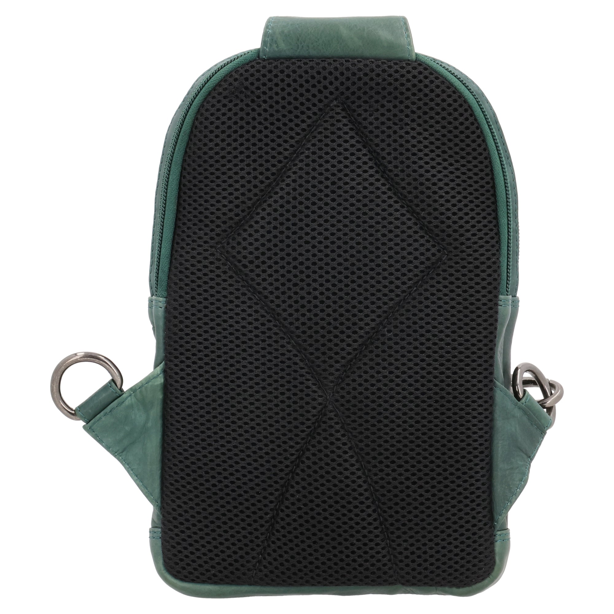 Concealed Carry Bristol Sling Leather Backpack - Lady Conceal - KK Locking Zippers and Universal Holsters for Gun - Backpack for Conceal Carry - best gun carry backpack - Pistol and Firearm Bag - women's Concealed Carry Backpack - premium leather backpack - sling for concealed carry - concealed carry purses
