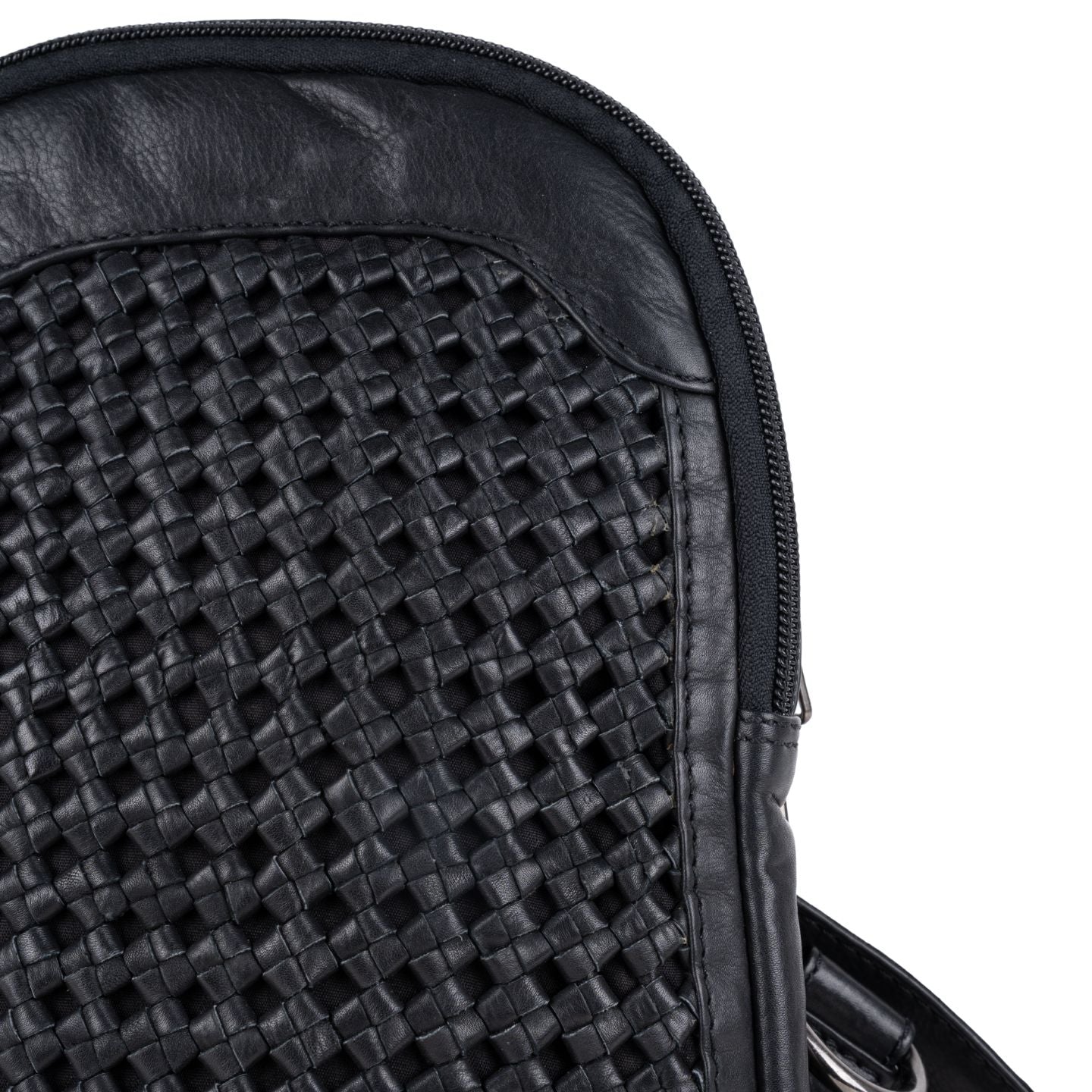 Concealed Carry Bristol Sling Leather Backpack - Lady Conceal - KK Locking Zippers and Universal Holsters for Gun - Backpack for Conceal Carry - best gun carry backpack - Pistol and Firearm Bag - women's Concealed Carry Backpack - premium leather backpack - sling for concealed carry - concealed carry purses