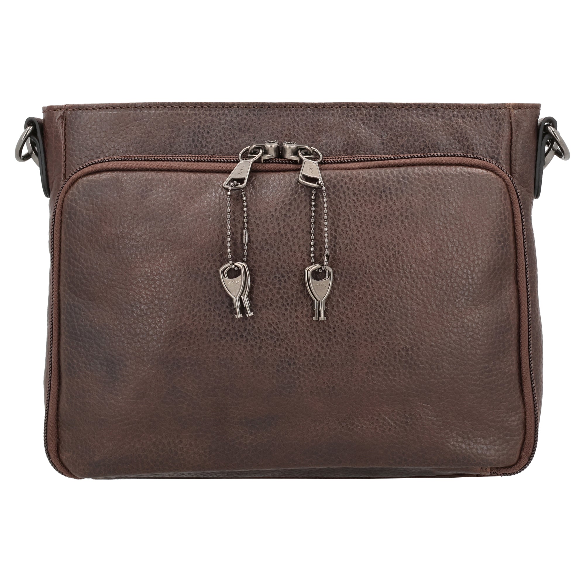 Concealed Carry Zoe Leather Crossbody by Lady Conceal with Locking Zippers - Firearm Bags for Women - Crossbody CCW Bag - Fast Draw Bag - YKK Locking Zipper Bag - Universal Holster