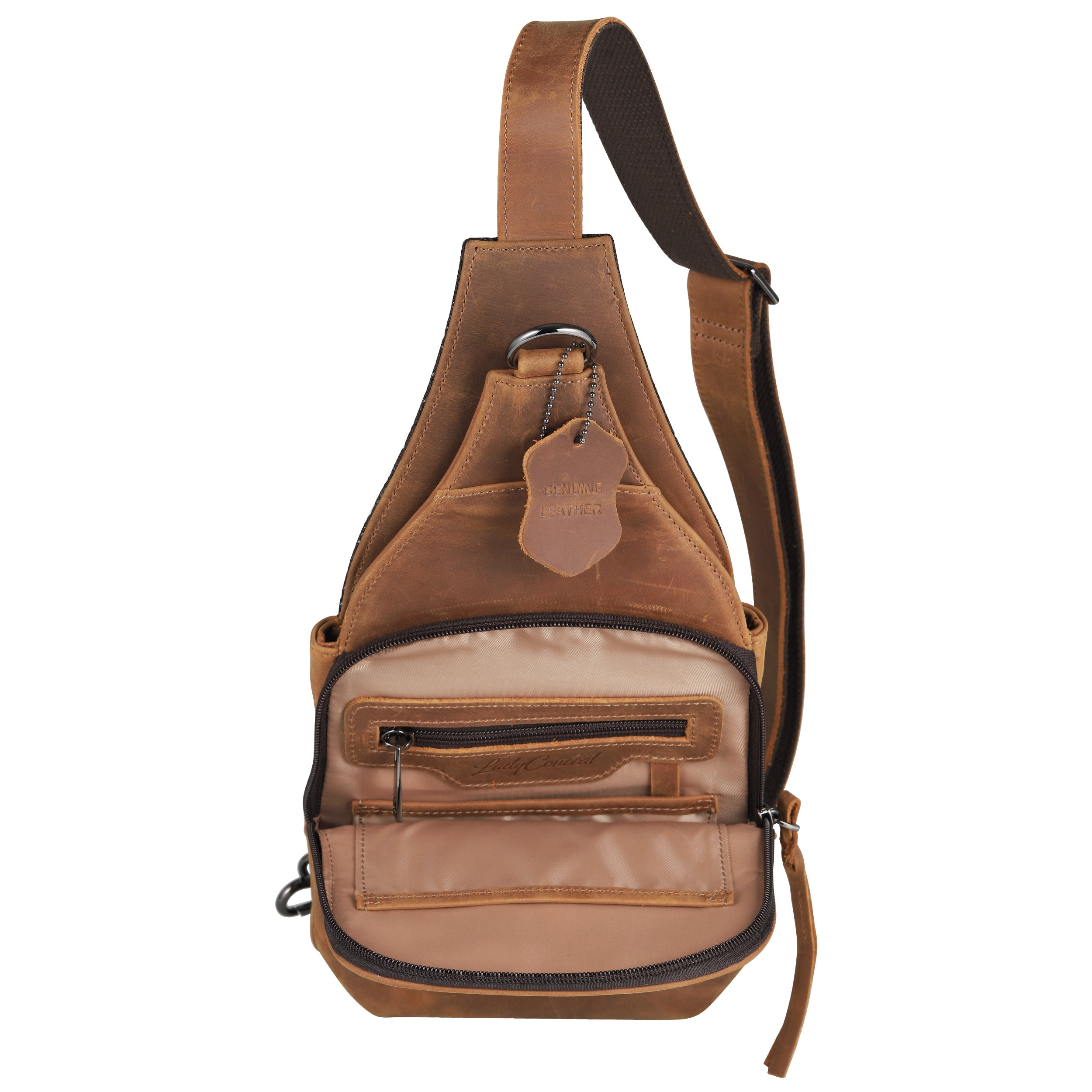 Concealed carry Dakota Distressed Brown