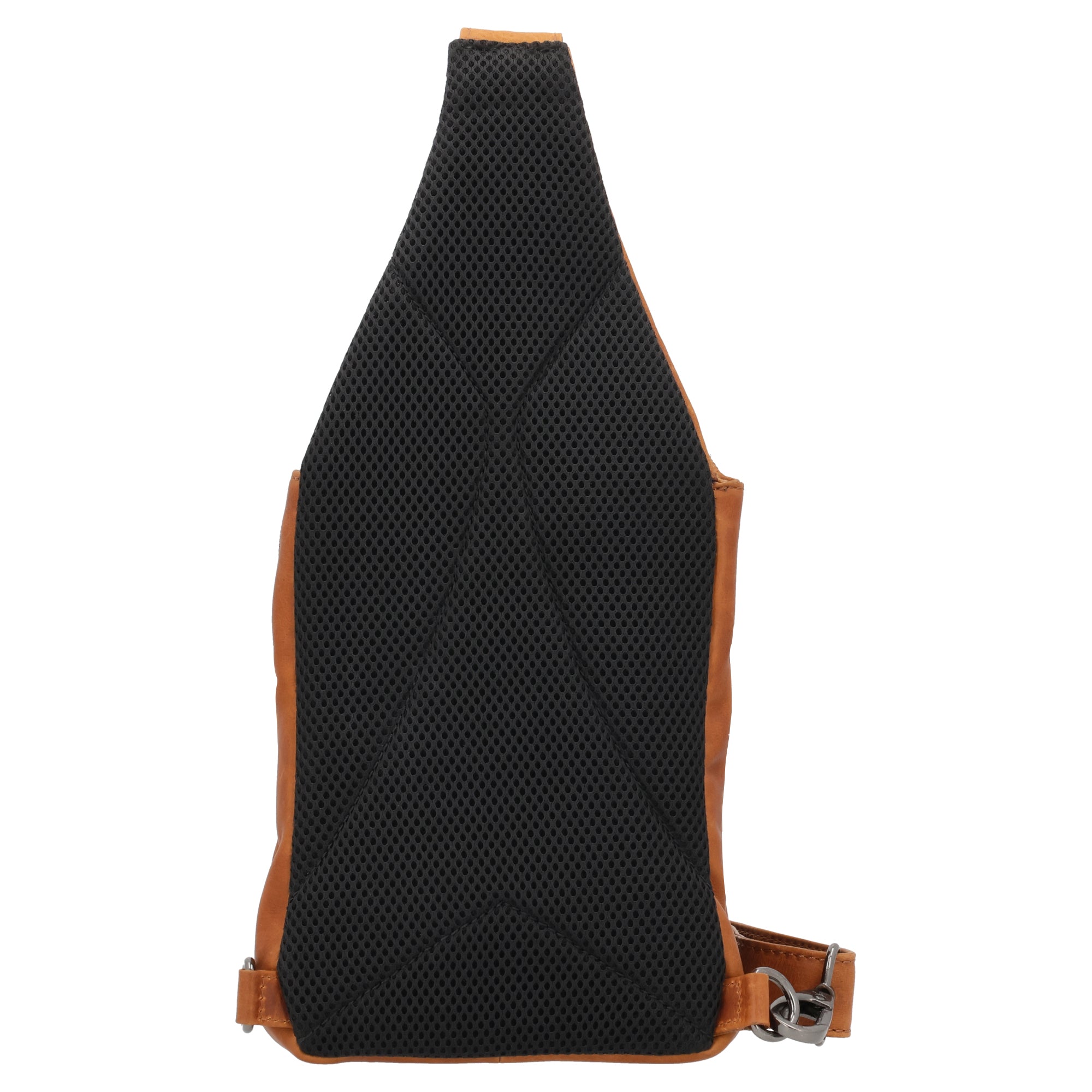 Concealed Carry Unisex Dakota Leather Sling by Lady Conceal - Magnetic Firearm Bag - Fast Draw CCW bag - Universal Holster Pistol Sling - Unisex Gun Leather Backpack - Anti-Theft Gun Bag with Locking Zippers