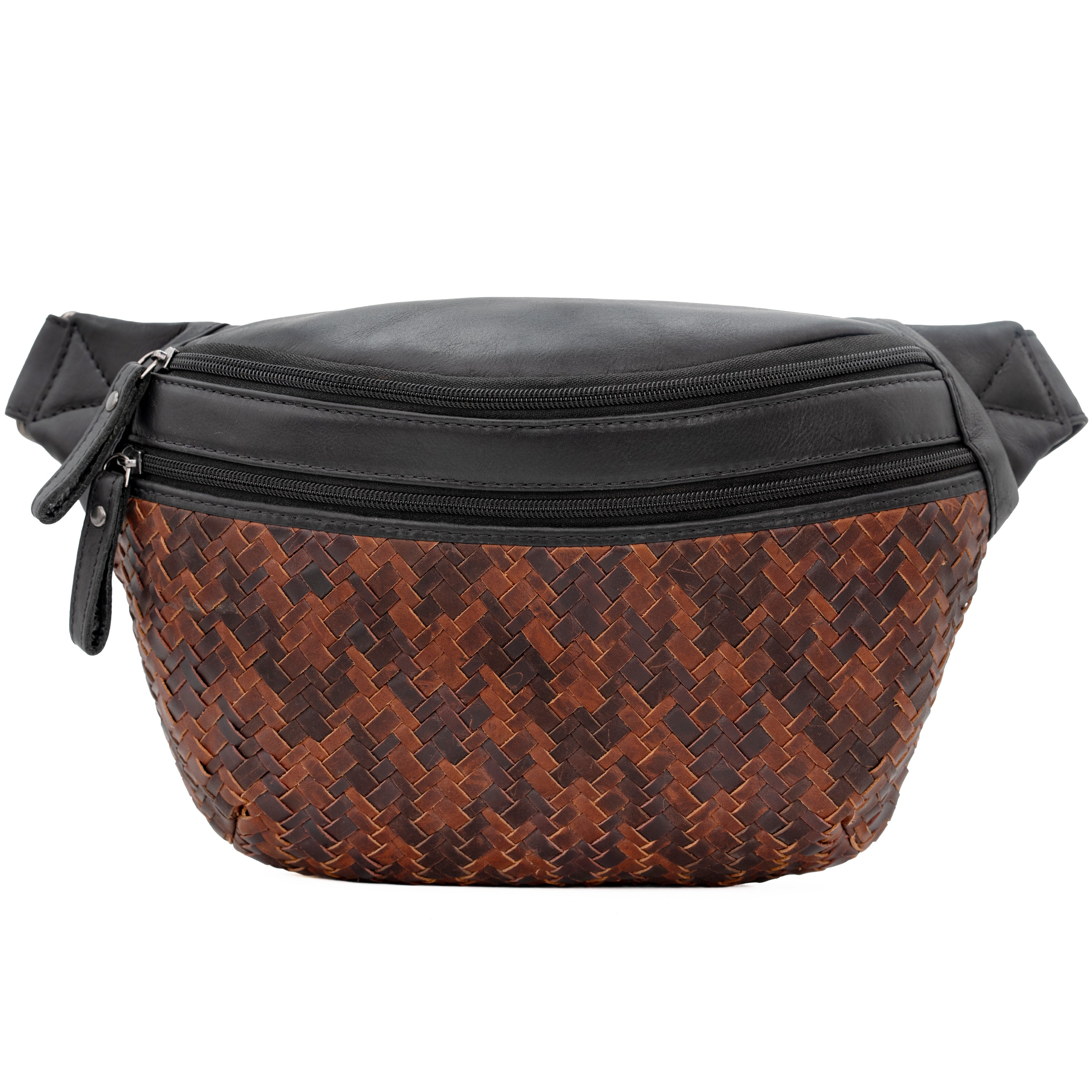Concealed Carry Haisley Woven Leather Sling by Lady Conceal