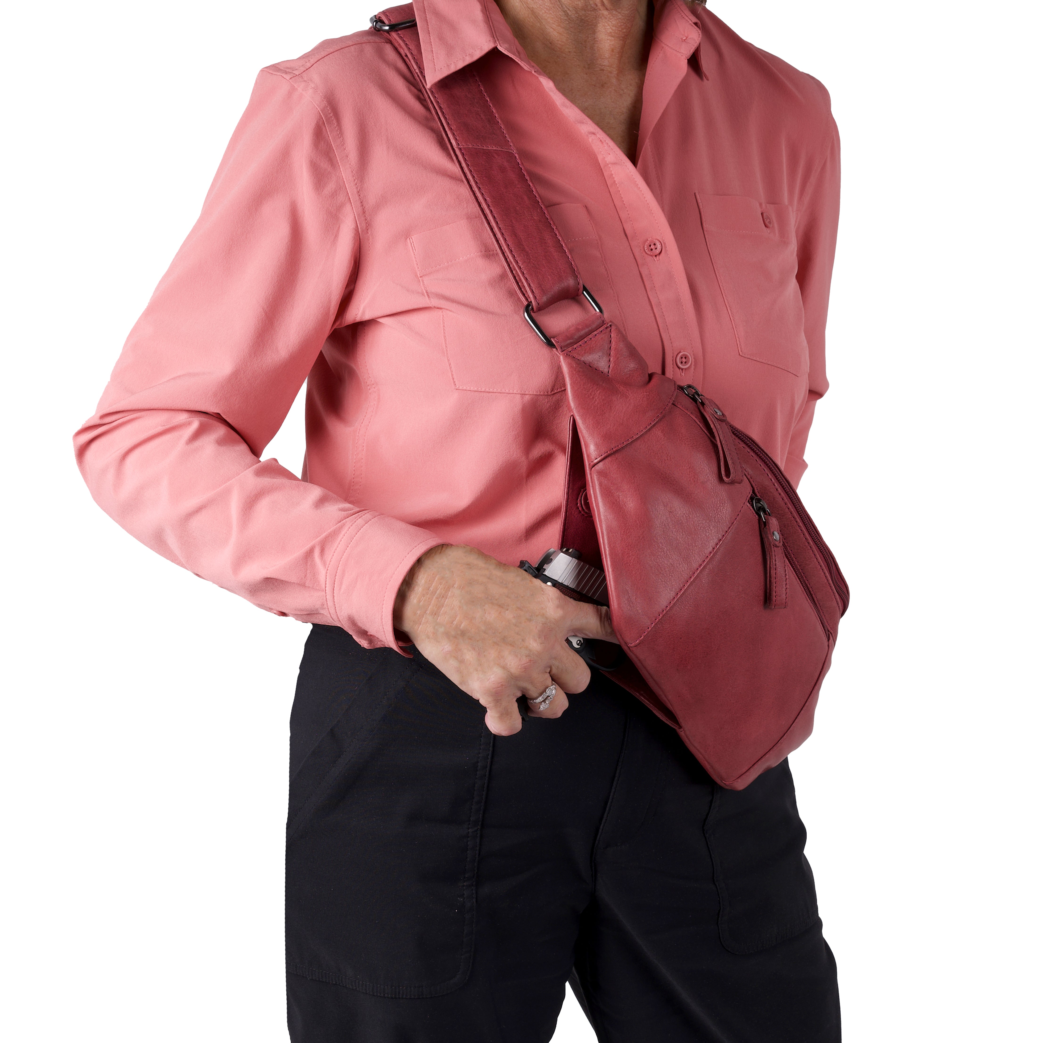 Charlie Concealed Carry Plum