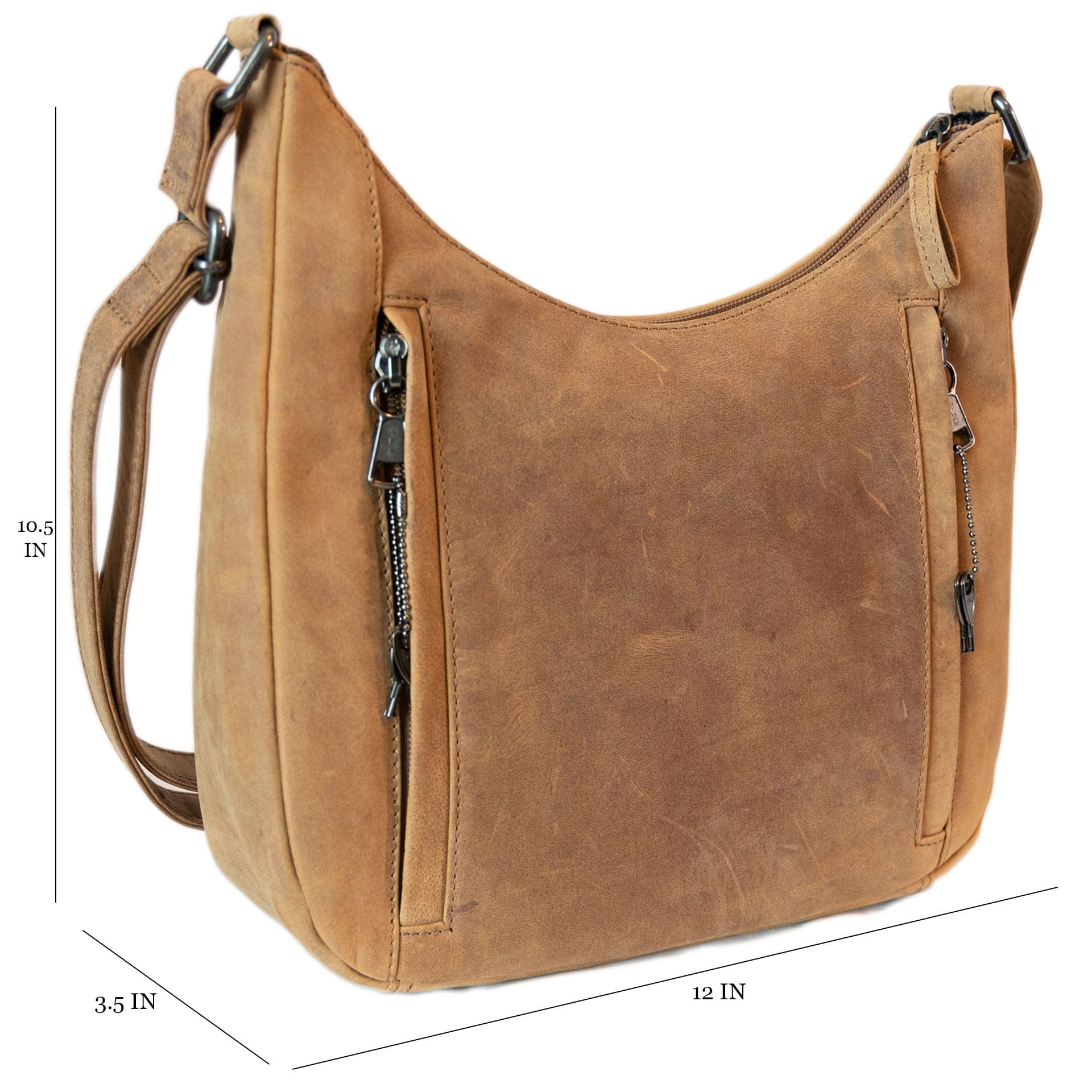 Concealed Carry Hobo Crossbody by UC Leather - Unique Gun Bag - Women CCW Purse - Crossbody Holster soft leather shoulder bags for women's - crossbody bags for everyday use - most popular crossbody bag - crossbody bags for guns - crossbody handgun bag - Unique Hide Purse - Conceal Carry Western Purse - Stylish Carry Cheetah Leather Bag - Bag for Conceal Carrying Women - Gun Bag for Women
