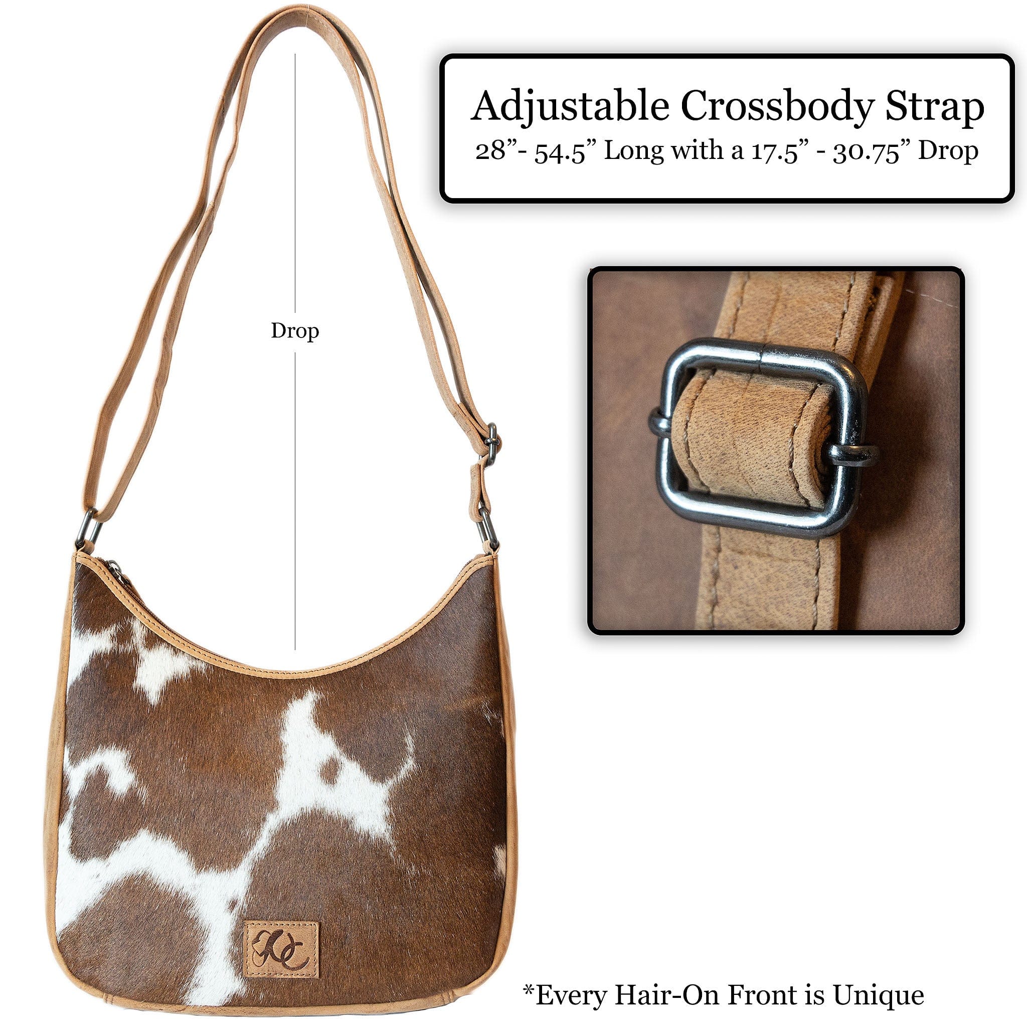 Concealed Carry Hobo Crossbody by UC Leather - Unique Gun Bag - Women CCW Purse - Crossbody Holster soft leather shoulder bags for women's - crossbody bags for everyday use - most popular crossbody bag - crossbody bags for guns - crossbody handgun bag - Unique Hide Purse - Conceal Carry Western Purse - Stylish Carry Cheetah Leather Bag - Bag for Conceal Carrying Women - Gun Bag for Women