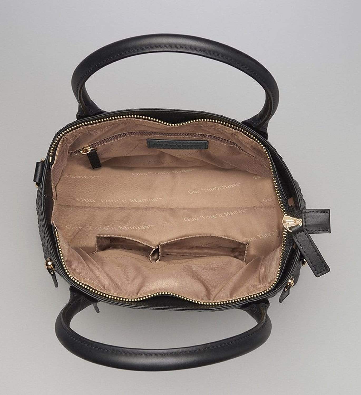 Gun Tote'n Mamas Concealed Carry Purse Ostrich Town Tote by GTM Original