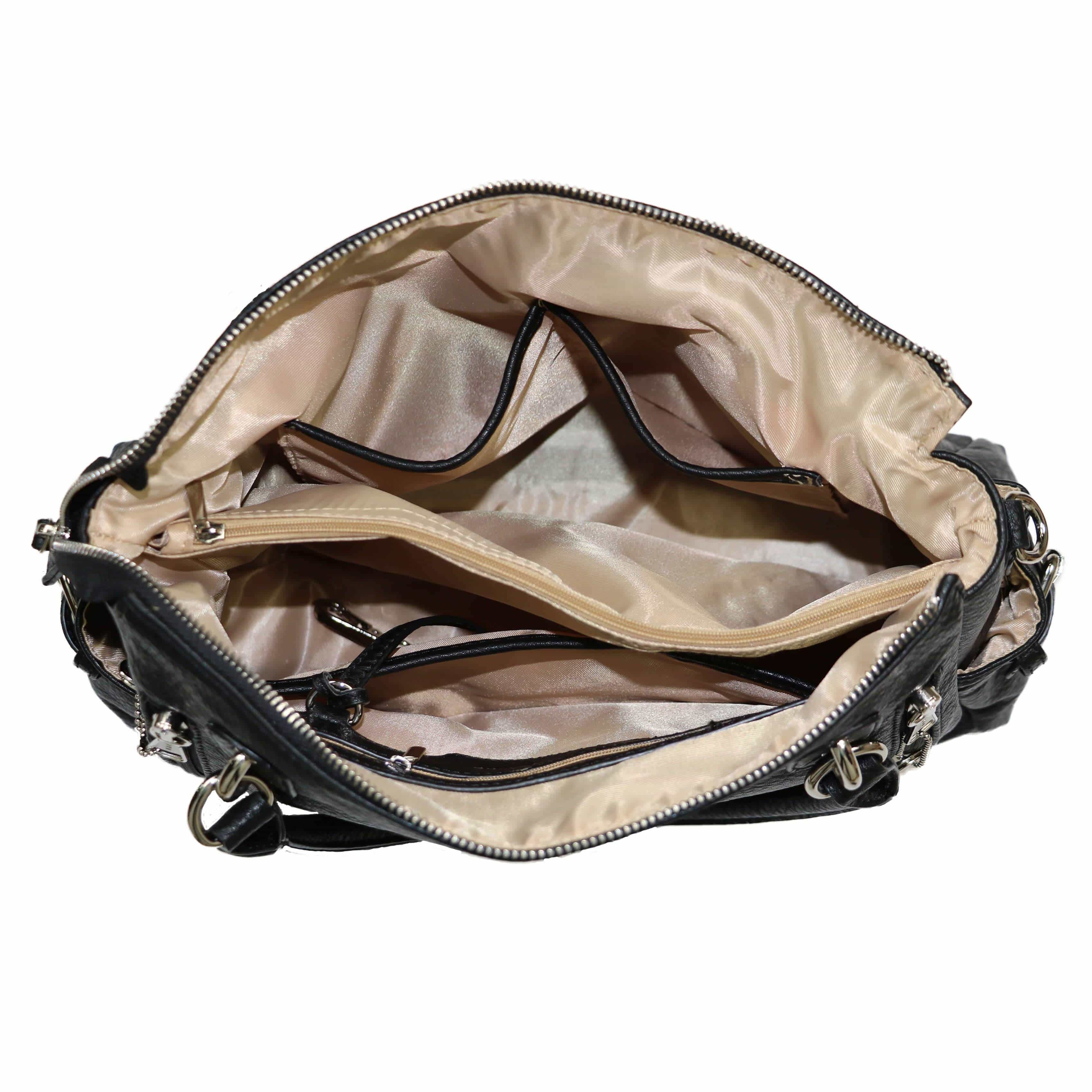 Concealed Carry Jessica Satchel - Lady Conceal - Concealed Carry Purse - Lady Conceal Concealed Carry Jessica Satchel - Lady Conceal - Concealed Carry Purse - Lady Conceal - Designer Purse for Gun Owners - CCW stylish Bag - Locking Gun Bag