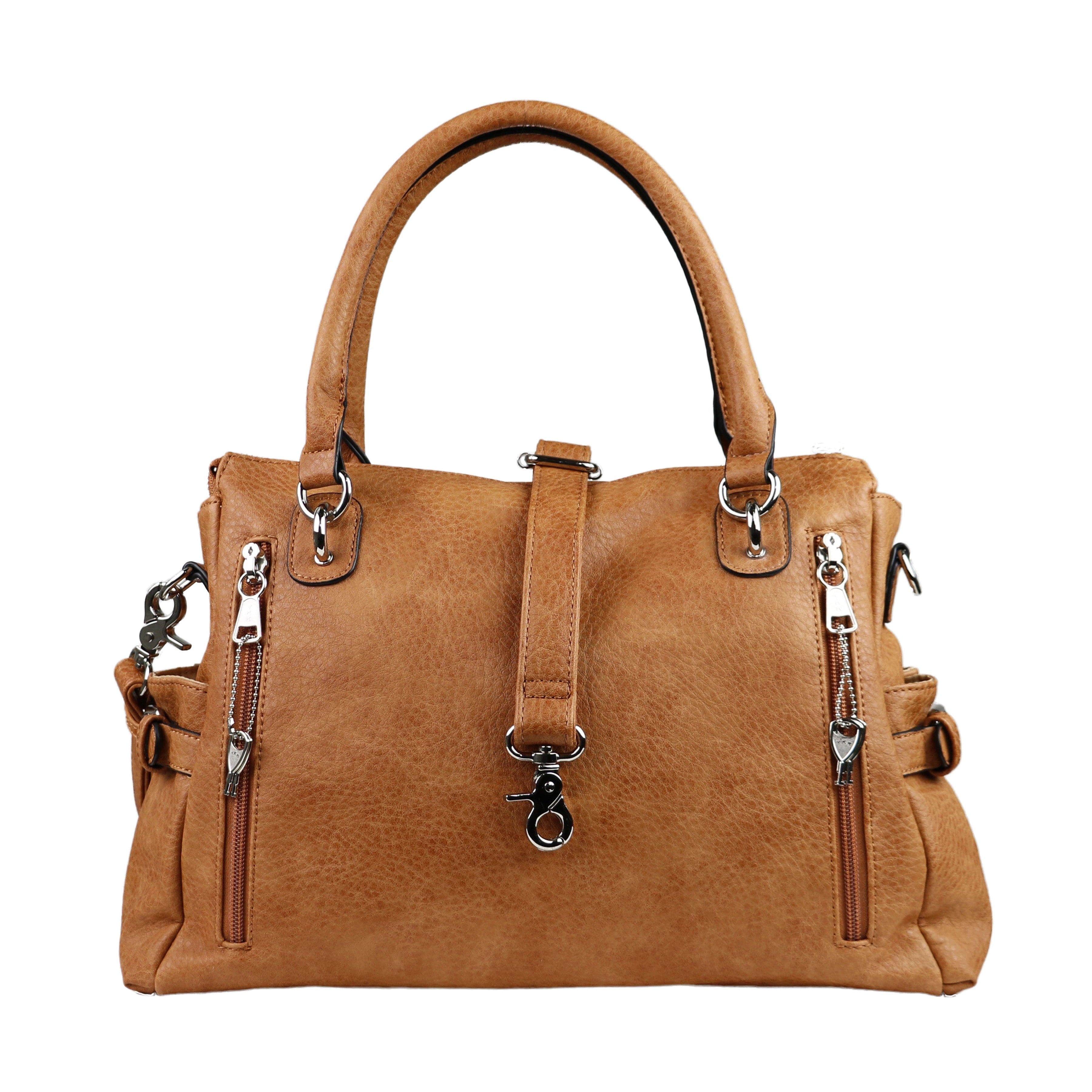 Concealed Carry Jessica Satchel - Lady Conceal - Concealed Carry Purse - Lady Conceal Concealed Carry Jessica Satchel - Lady Conceal - Concealed Carry Purse - Lady Conceal - Designer Purse for Gun Owners - CCW stylish Bag - Locking Gun Bag