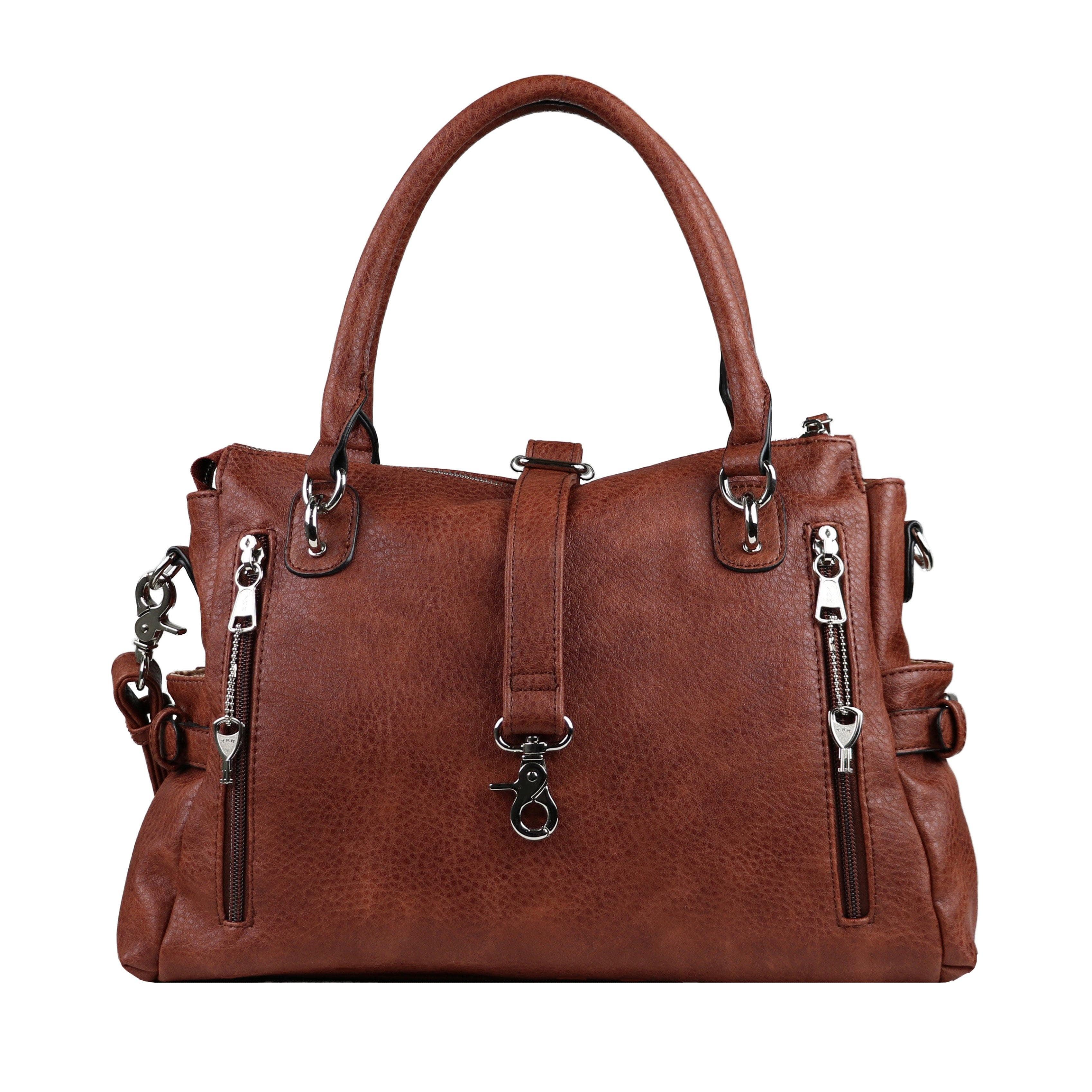 Concealed Carry Jessica Satchel - Lady Conceal - Concealed Carry Purse - Lady Conceal Concealed Carry Jessica Satchel - Lady Conceal - Concealed Carry Purse - Lady Conceal - Designer Purse for Gun Owners - CCW stylish Bag - Locking Gun Bag