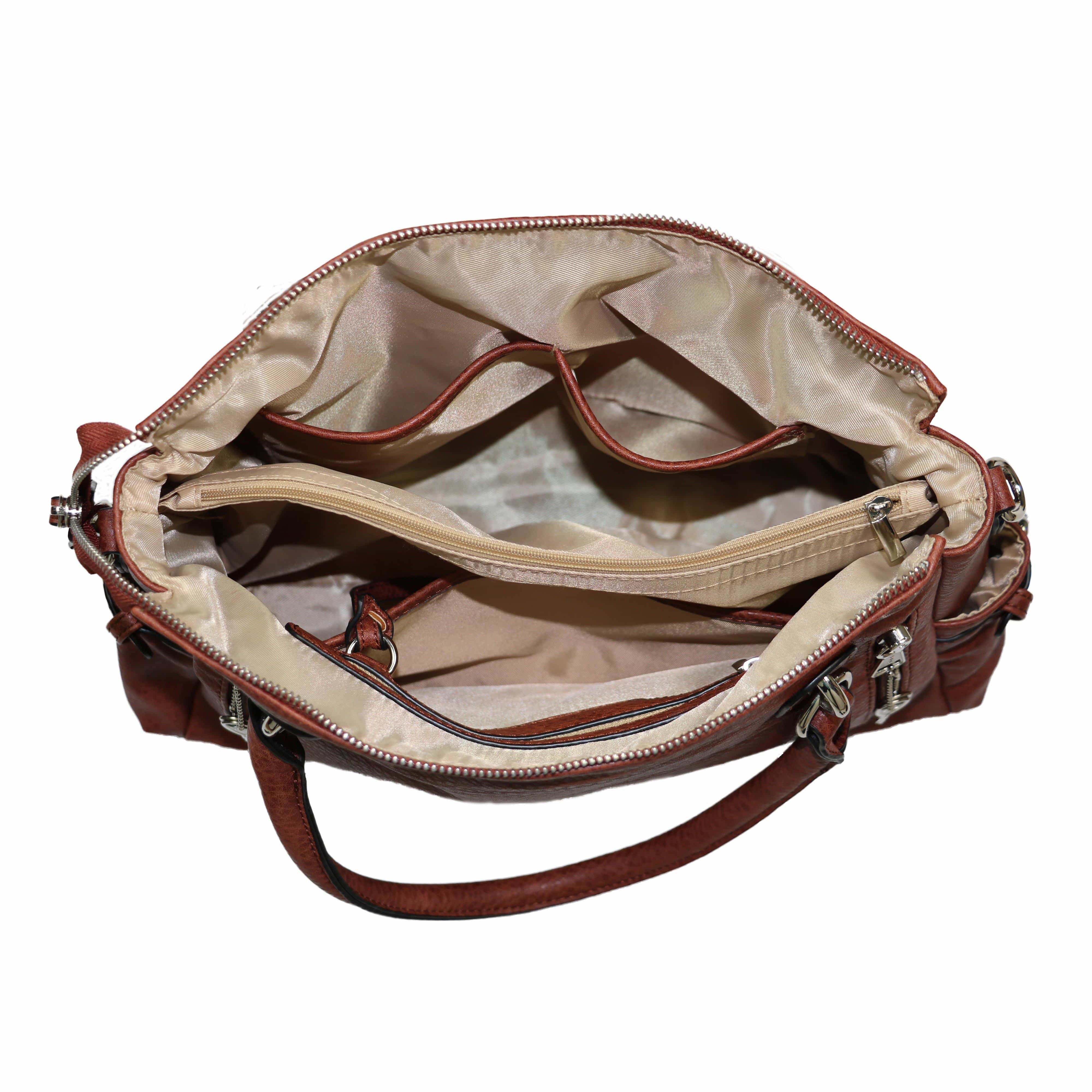 Concealed Carry Jessica Satchel - Lady Conceal - Concealed Carry Purse - Lady Conceal Concealed Carry Jessica Satchel - Lady Conceal - Concealed Carry Purse - Lady Conceal - Designer Purse for Gun Owners - CCW stylish Bag - Locking Gun Bag