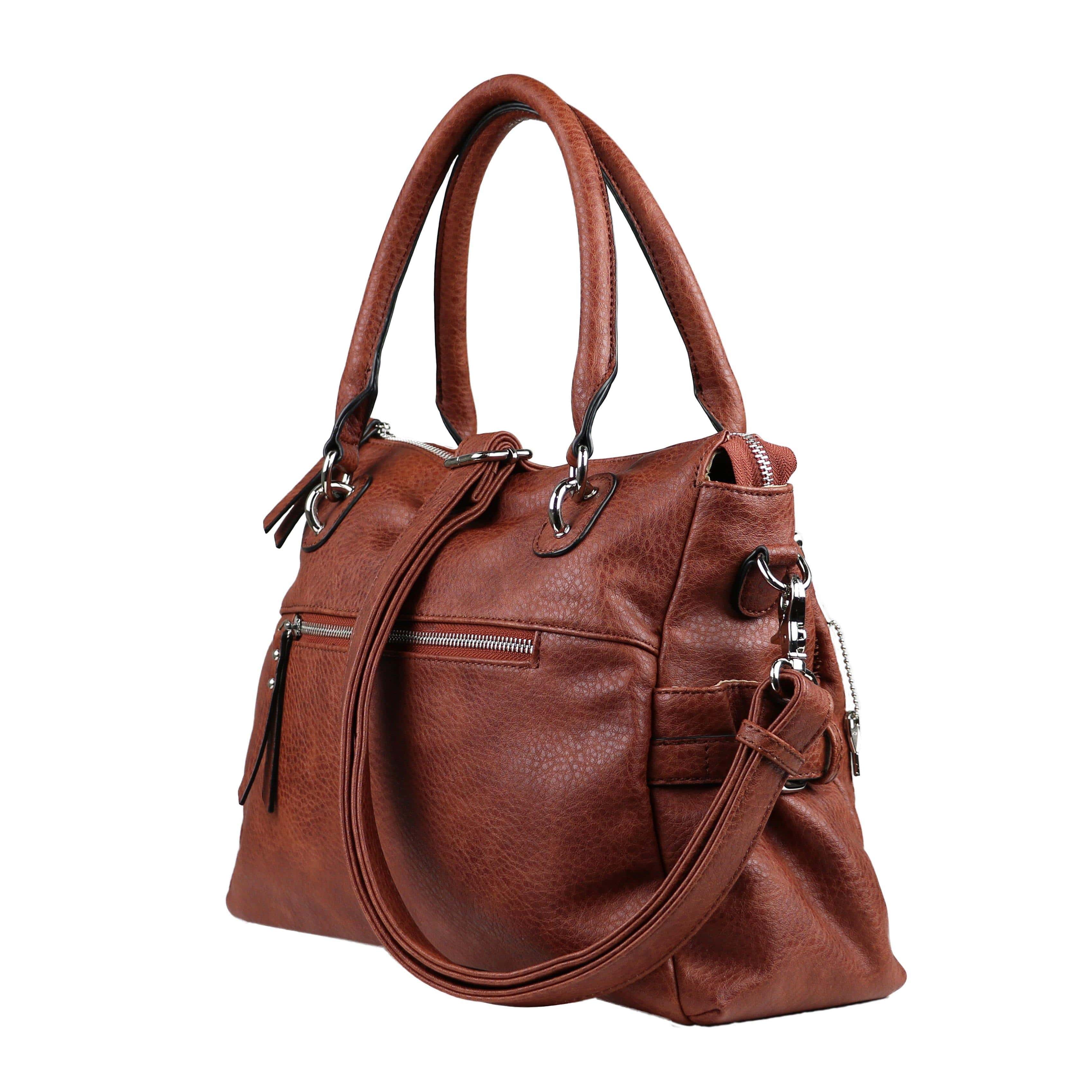Concealed Carry Jessica Satchel - Lady Conceal - Concealed Carry Purse - Lady Conceal Concealed Carry Jessica Satchel - Lady Conceal - Concealed Carry Purse - Lady Conceal - Designer Purse for Gun Owners - CCW stylish Bag - Locking Gun Bag