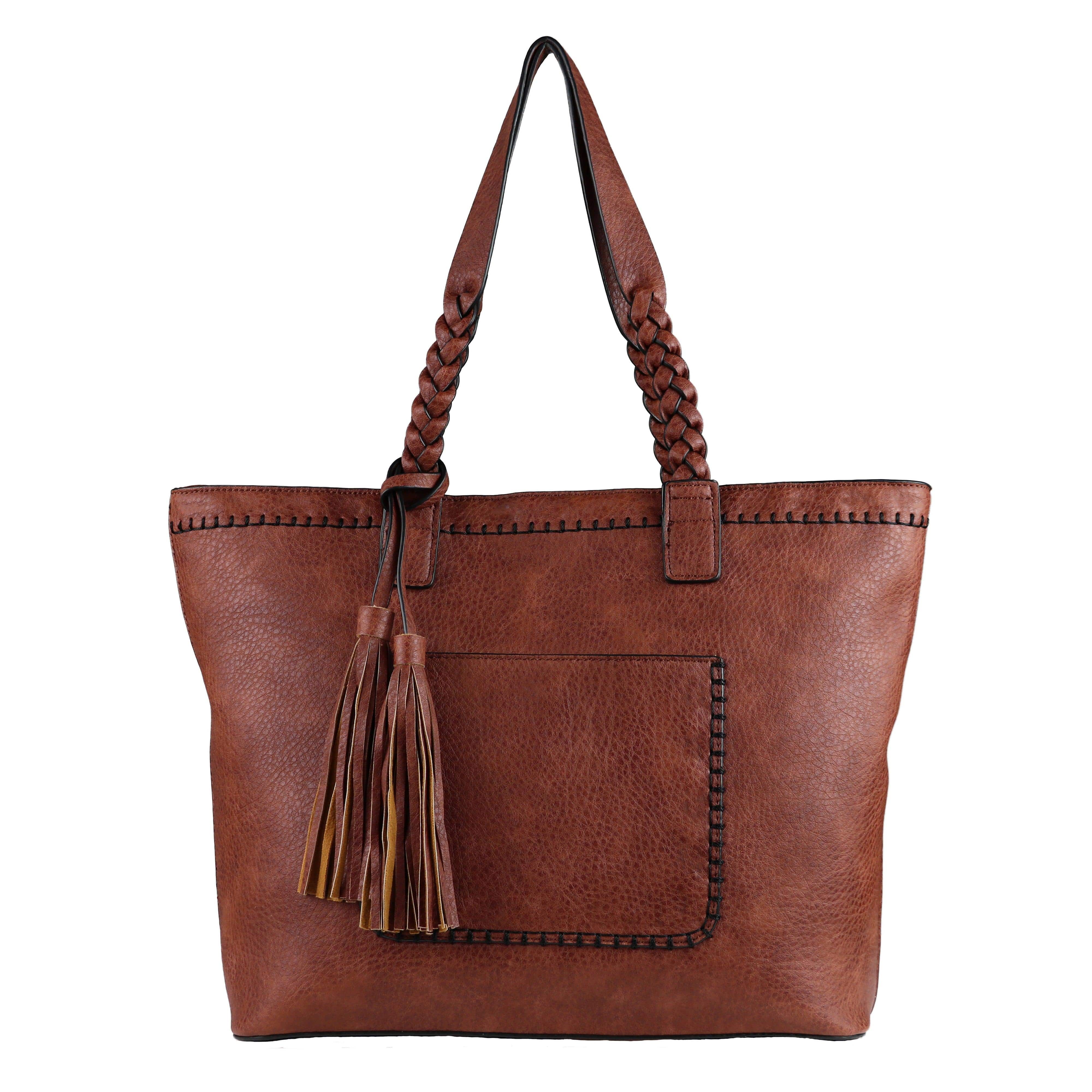 Concealed Carry Cora Tote by Lady Conceal - Locking Designer Conceal Carry Handbag for women - Locking Conceal and Carry Handbag with Universal Holster for Handguns - Unique Handbag Gun and Pistol Bag - crossbody Handbag for concealed gun carry - concealed carry Handbag gun purse with locking zipper