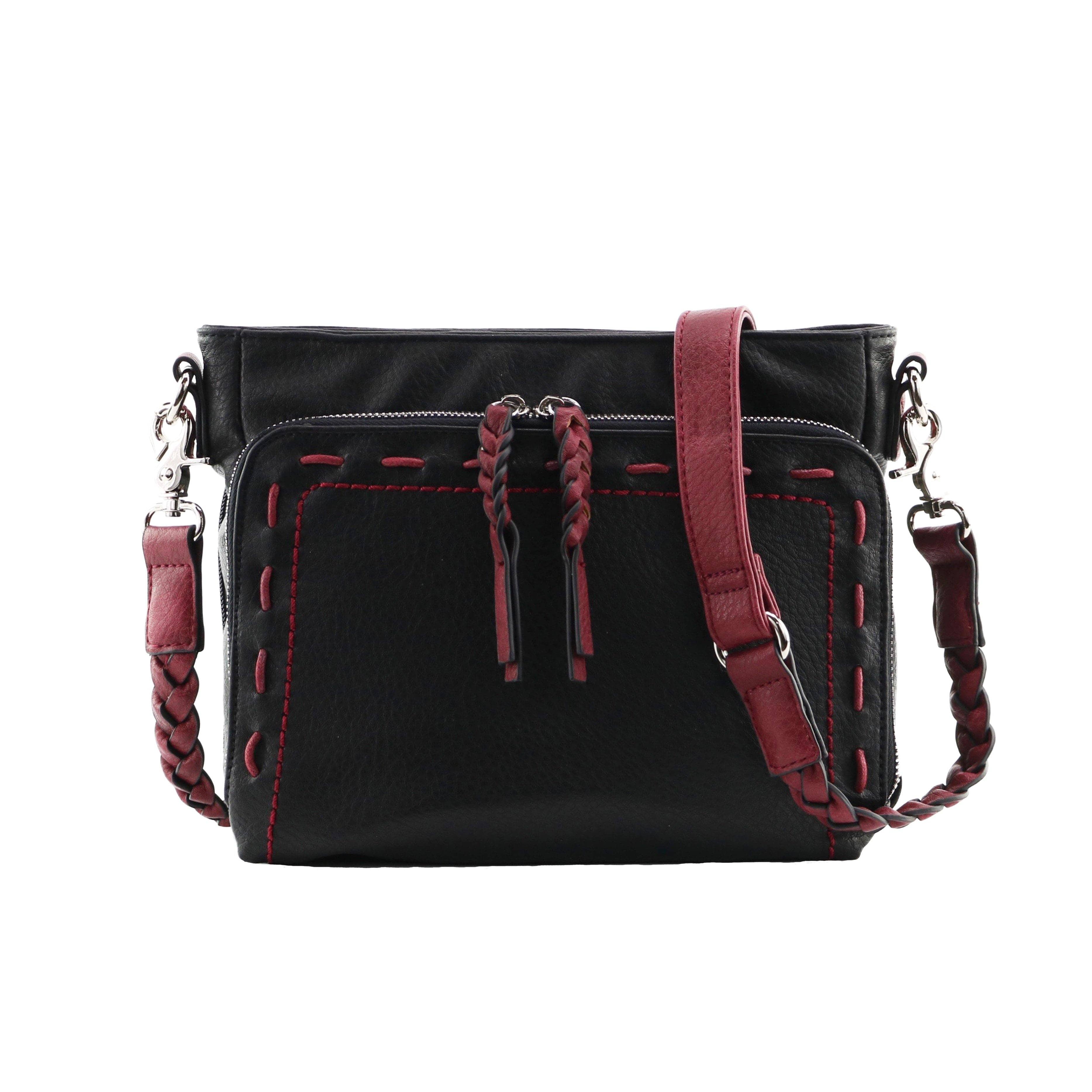 Concealed Carry Skylar Crossbody - Lady Conceal - Concealed Carry Purse - black crossbody purse designer - black owned purse designers - crossbody bag for concealed gun carry - concealed carry gun bags - concealed carry crossbody bag - concealed carry purse crossbody - Gift for gun owners - Women Gun Bag - most popular crossbody bag - crossbody handgun bag - crossbody bags for everyday use