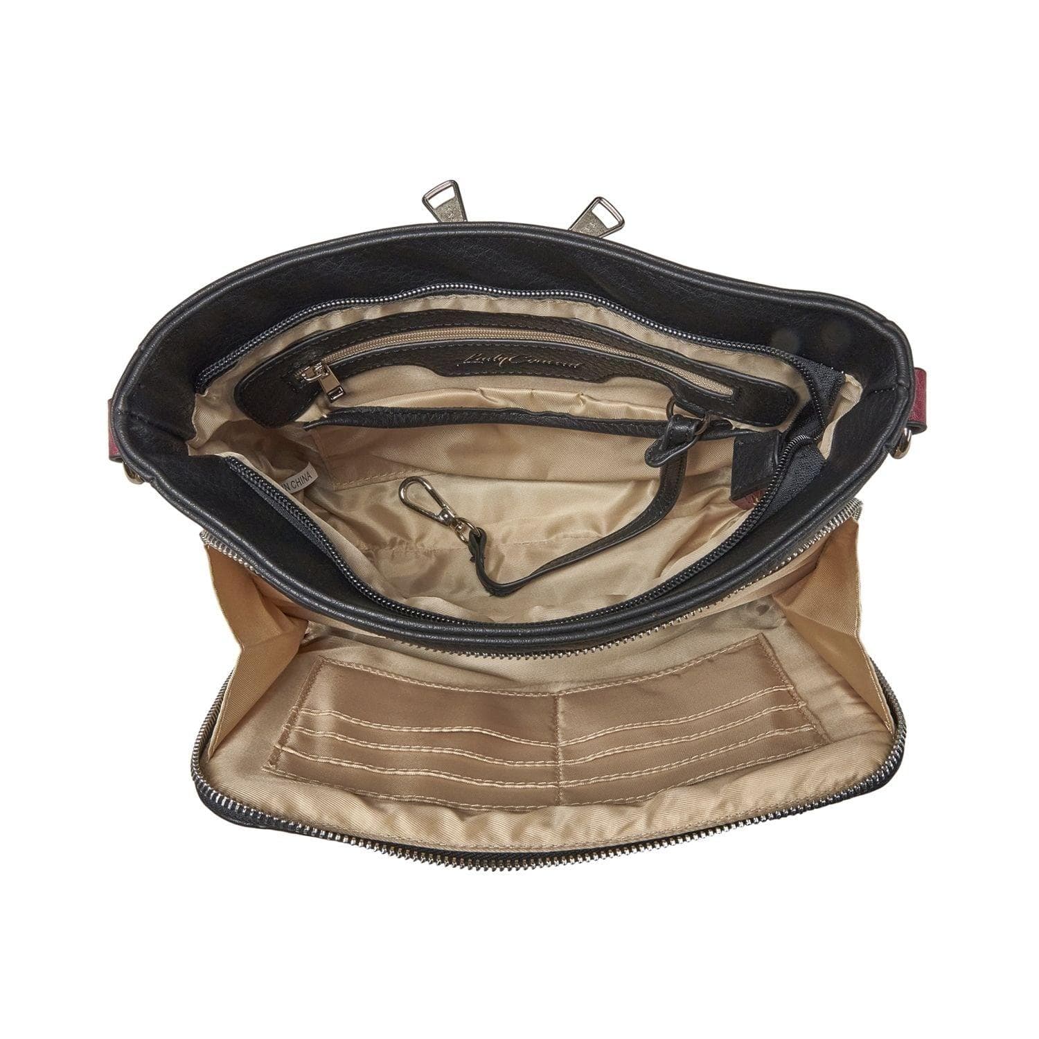 Concealed Carry Skylar Crossbody - Lady Conceal - Concealed Carry Purse - black crossbody purse designer - black owned purse designers - crossbody bag for concealed gun carry - concealed carry gun bags - concealed carry crossbody bag - concealed carry purse crossbody - Gift for gun owners - Women Gun Bag - most popular crossbody bag - crossbody handgun bag - crossbody bags for everyday use